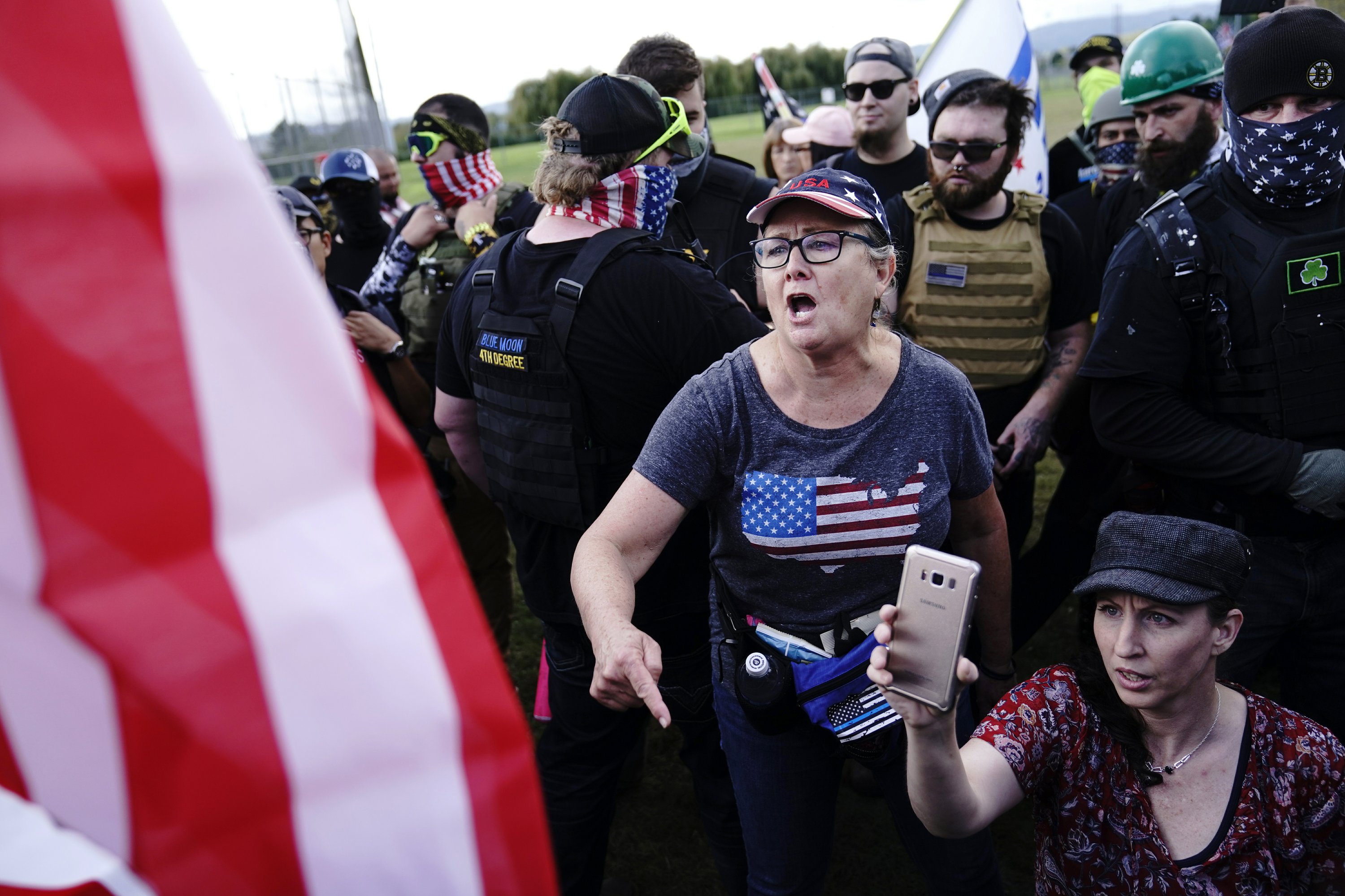 Woman Indicted in Capitol Melee Says Proud Boys Recruited Her