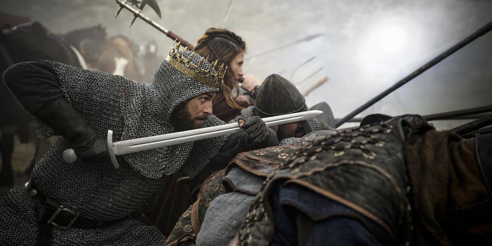 En esta imagen difundida por Amazon Prime Video, Francisco Ortiz en una escena de "El Cid". La segunda temporada de la serie se estrena el jueves 15 de julio. (Amazon vía AP)