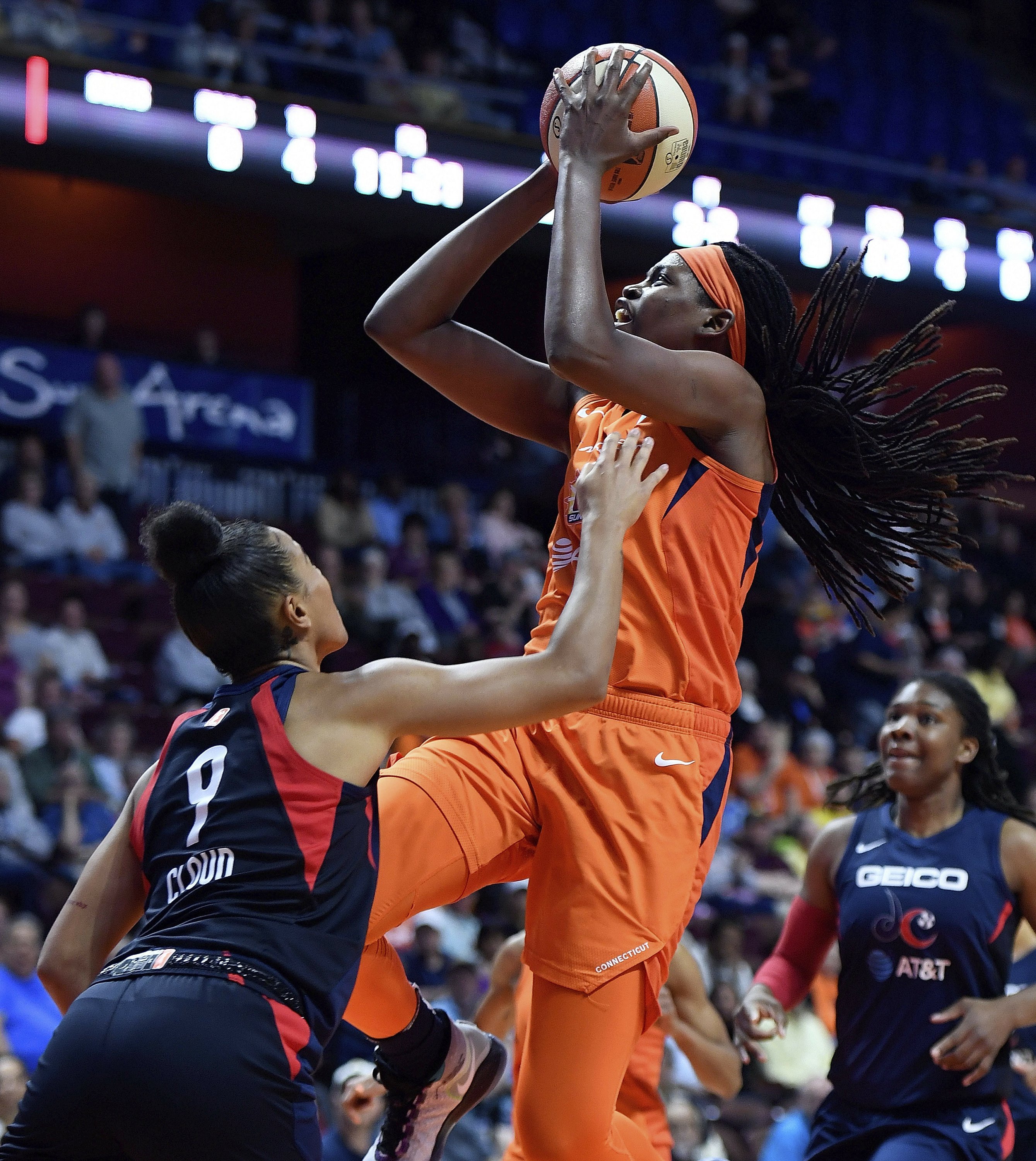 Sun rise to top of WNBA standings ahead of AllStar break AP News