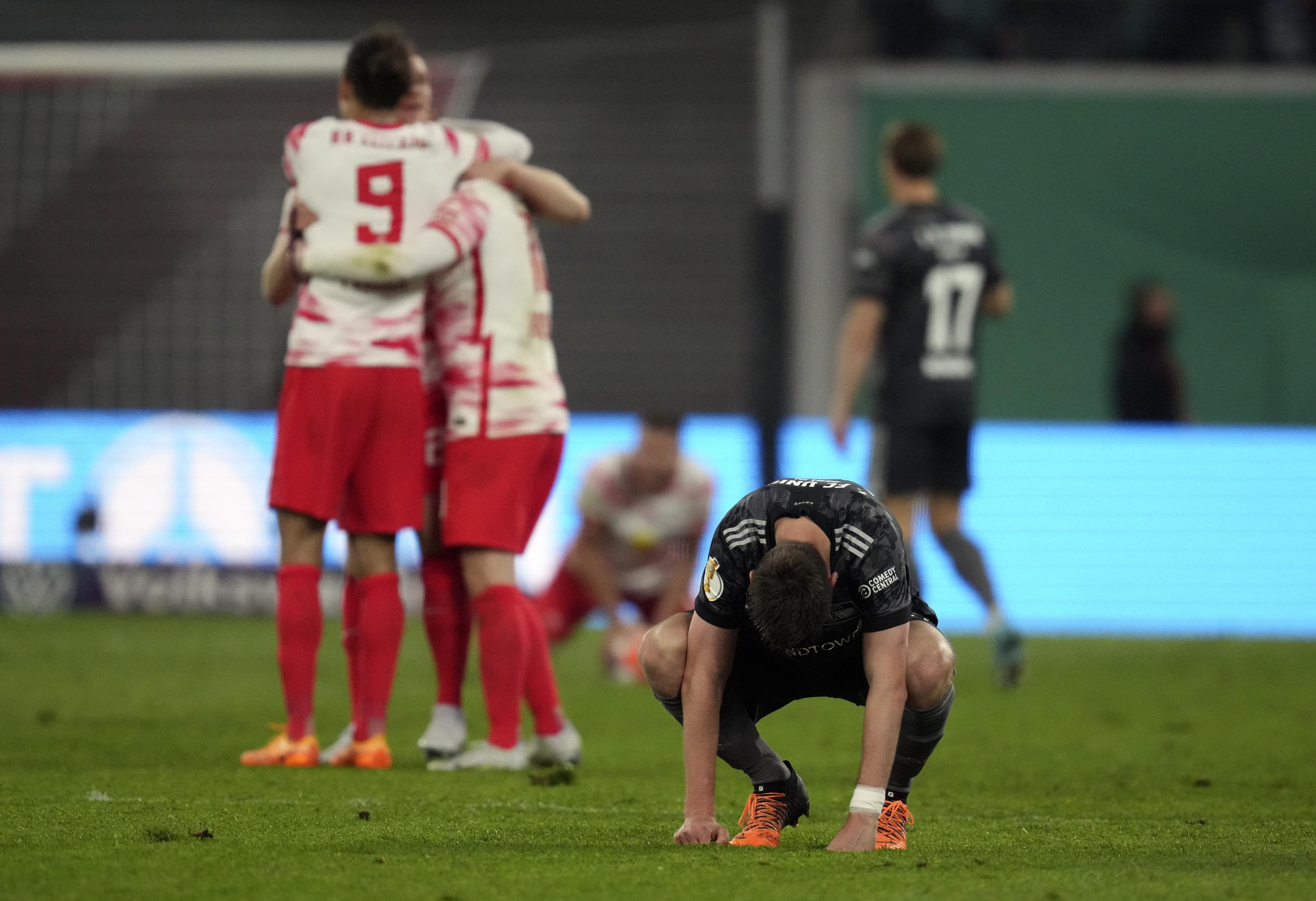 Leipzig schlägt Union mit 2:1 und steht damit erneut im DFB-Pokal-Finale