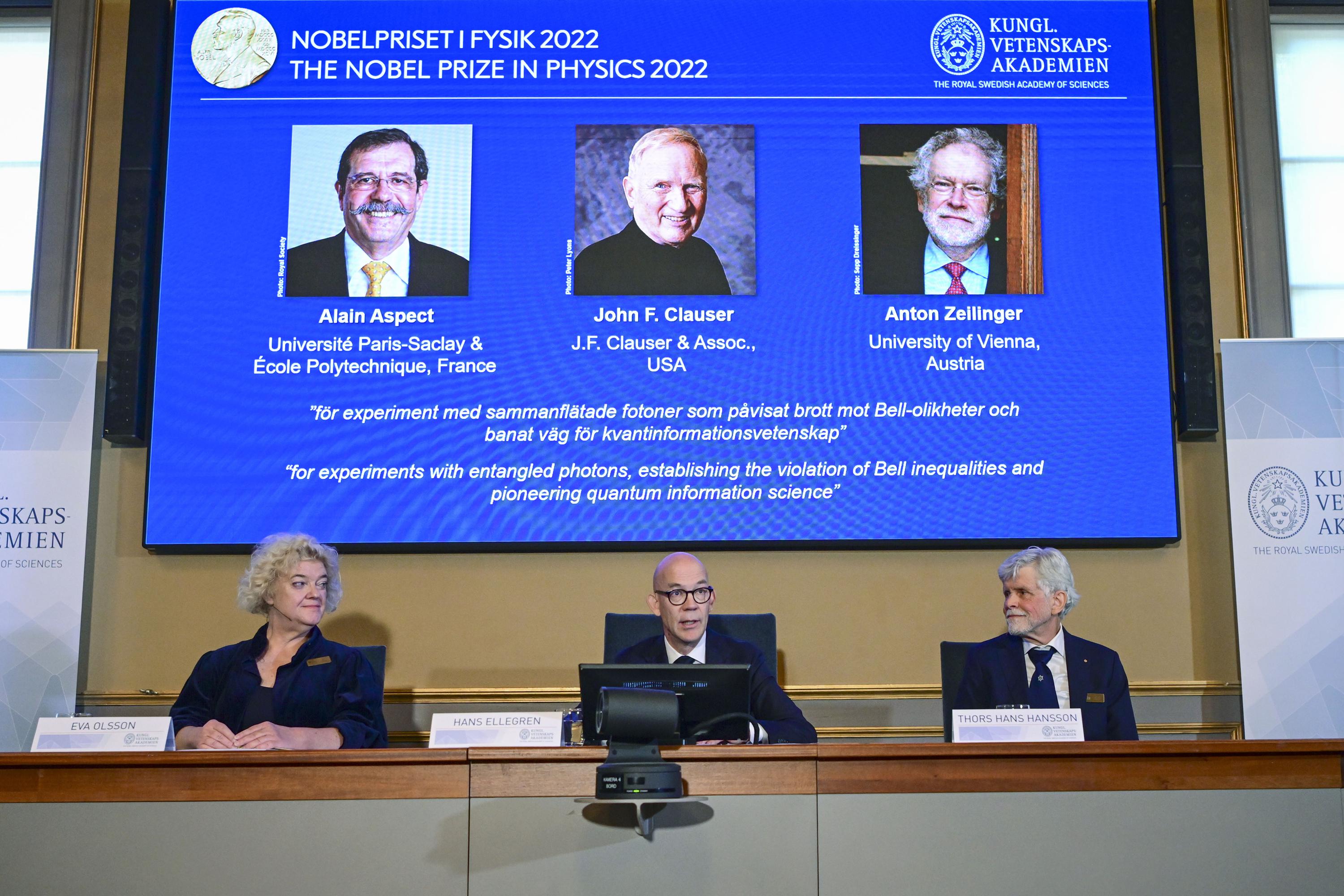 3 physicists share Nobel Prize for work on quantum science - The Associated Press