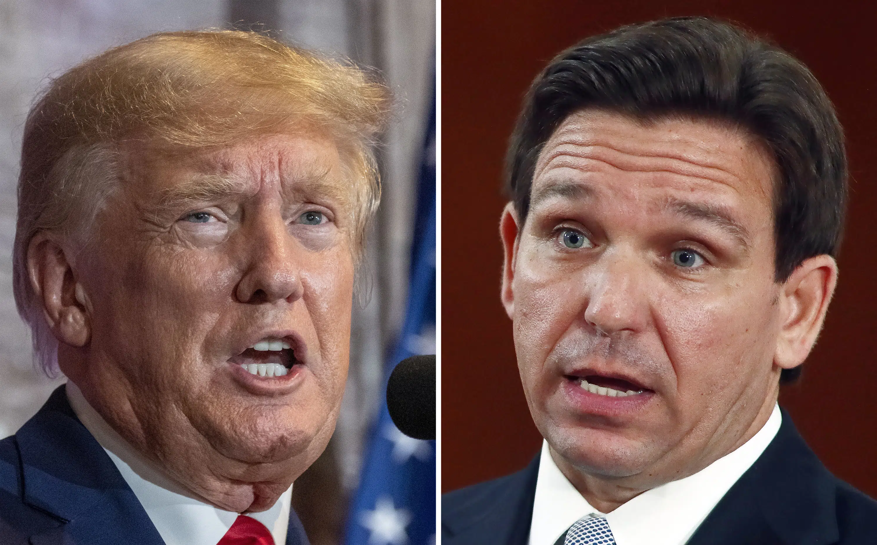 Trump vs. DeSantis: Rivals' very different styles on display | AP News
