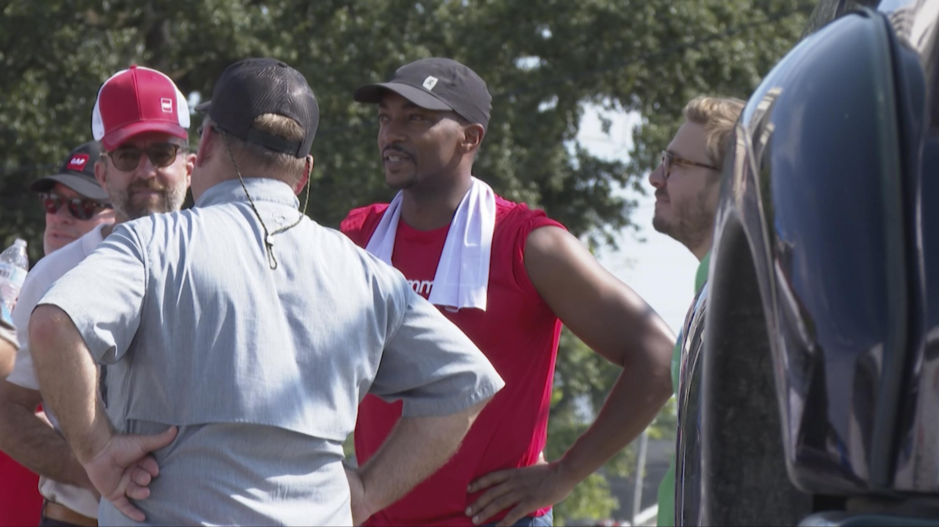 'Captain America' fixes hurricane hit roofs in New Orleans AP News