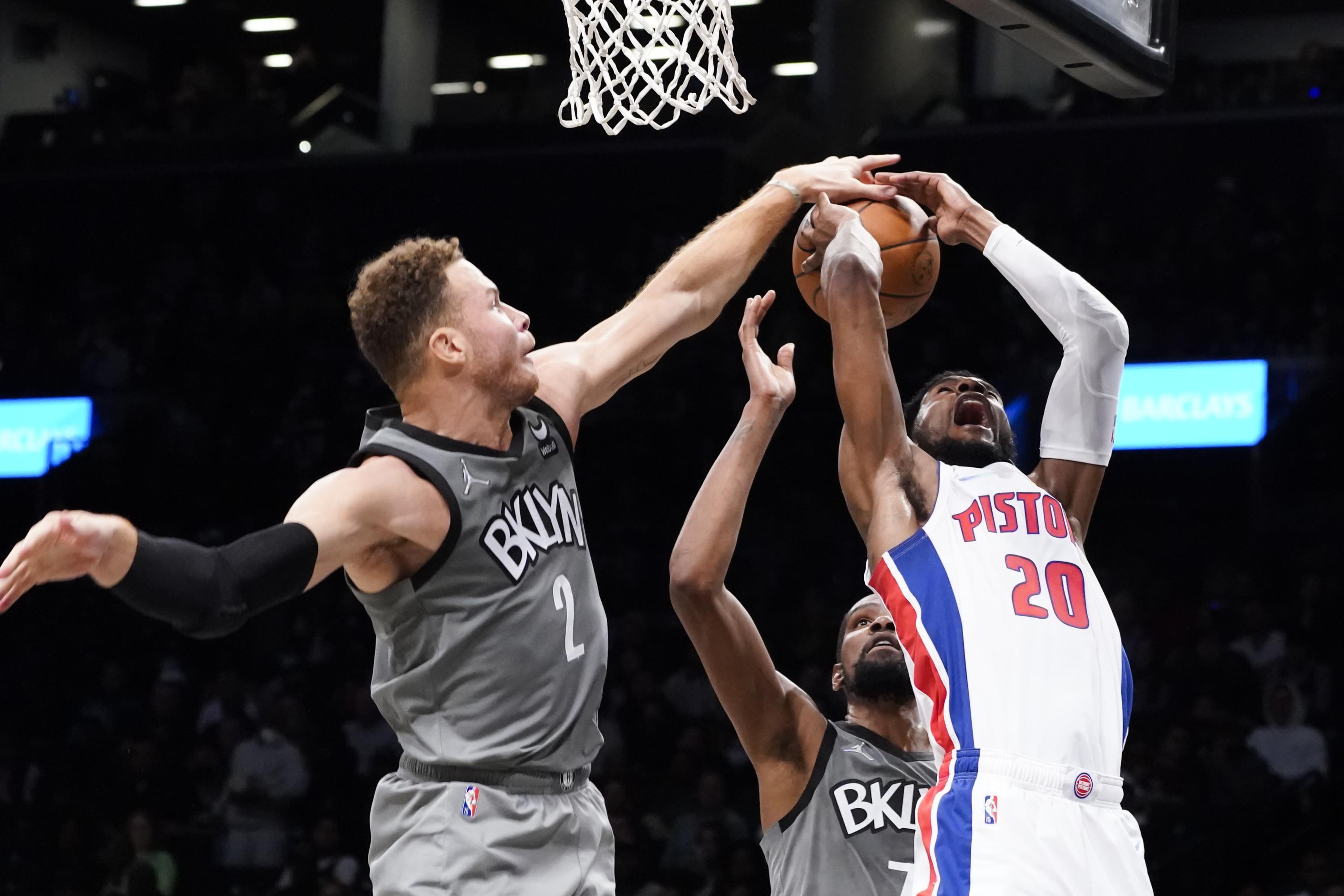 Harden ties Bird with 59 triple-doubles as Nets rout Detroit - Associated Press