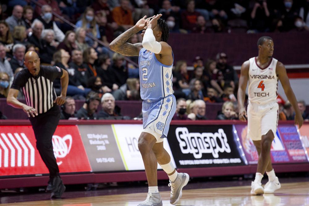 Tar Heels ends Virginia Tech’s six-game winning streak, 65-57 Tar Heels ends Virginia Tech’s six-game winning streak, 65-57