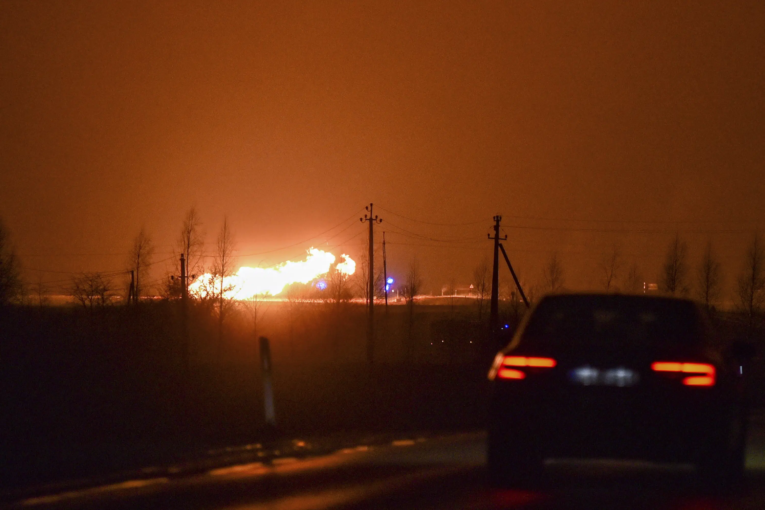 Lietuvoje sprogo dujotiekis, sužeistųjų nėra