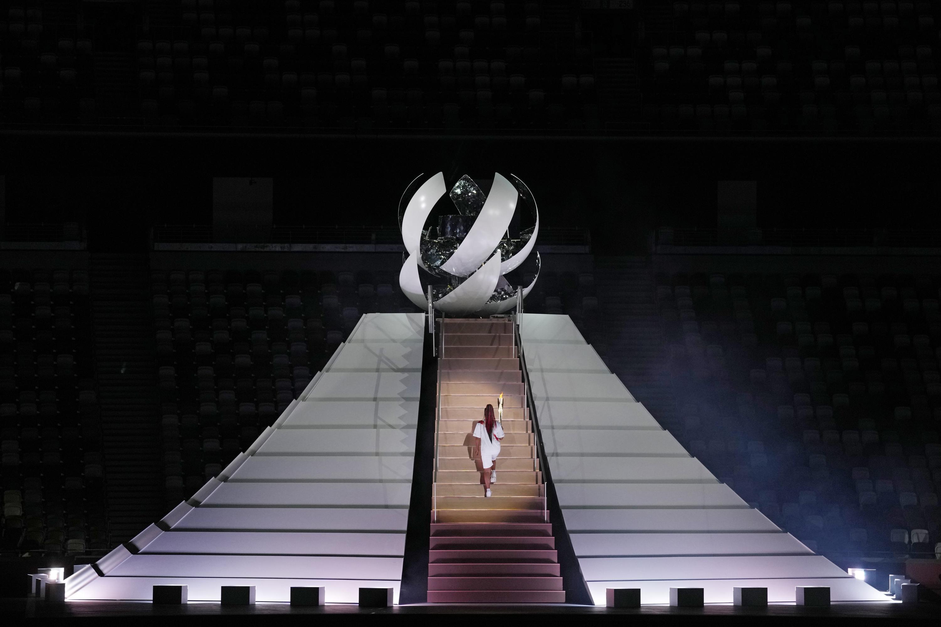 Tokyo Olympics Begin With Muted Ceremony And Empty Stadium