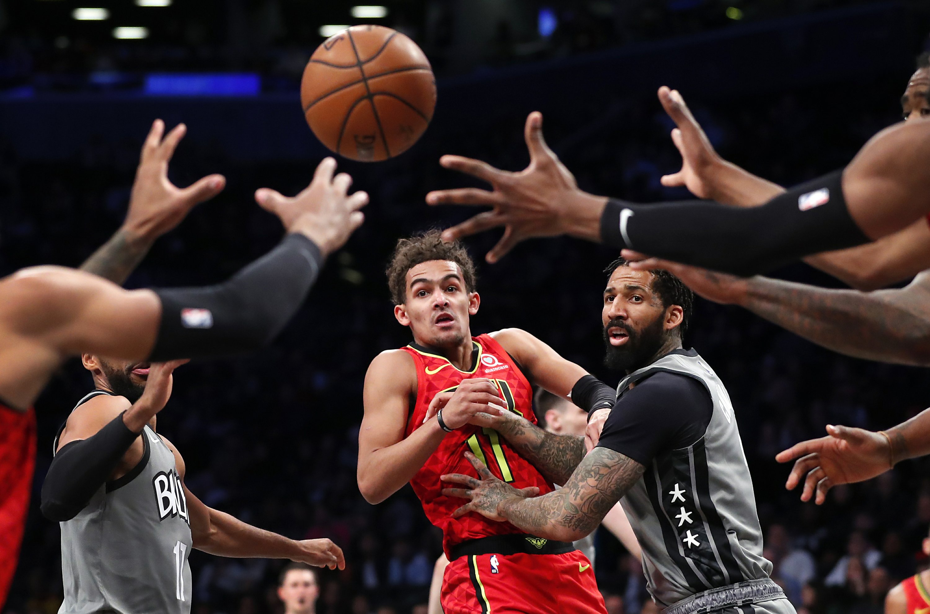Nets Overcome Trae Young S 47 Points Beat Hawks 122 112
