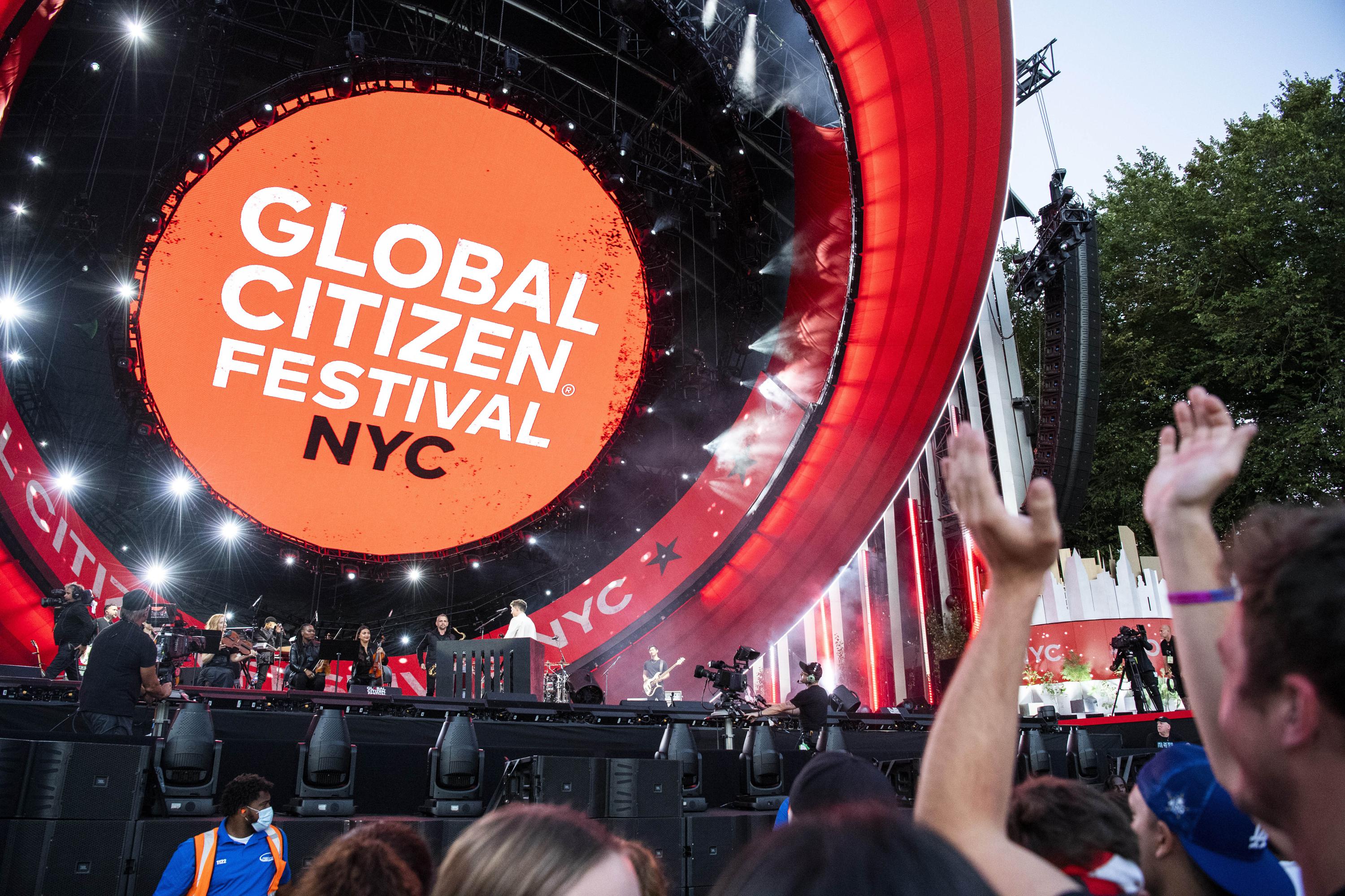 Global Citizen Festival generates $ billion in pledges | AP News