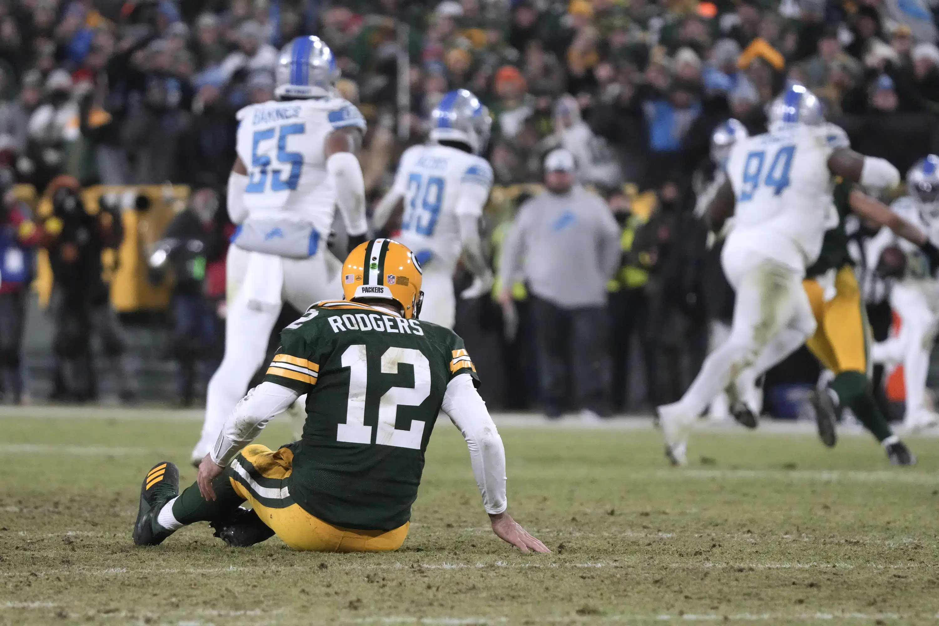 Rodgers et les Packers perdent 20-16 contre les Lions et manquent les séries éliminatoires