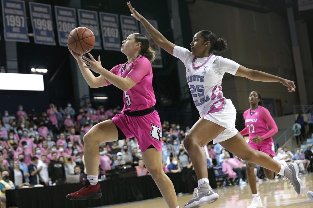 No. 24 UNC Women's Basketball takes down No. 3 Louisville, 66-65