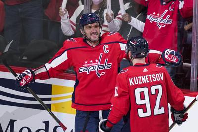 Ovechkin scores twice, Capitals beat 