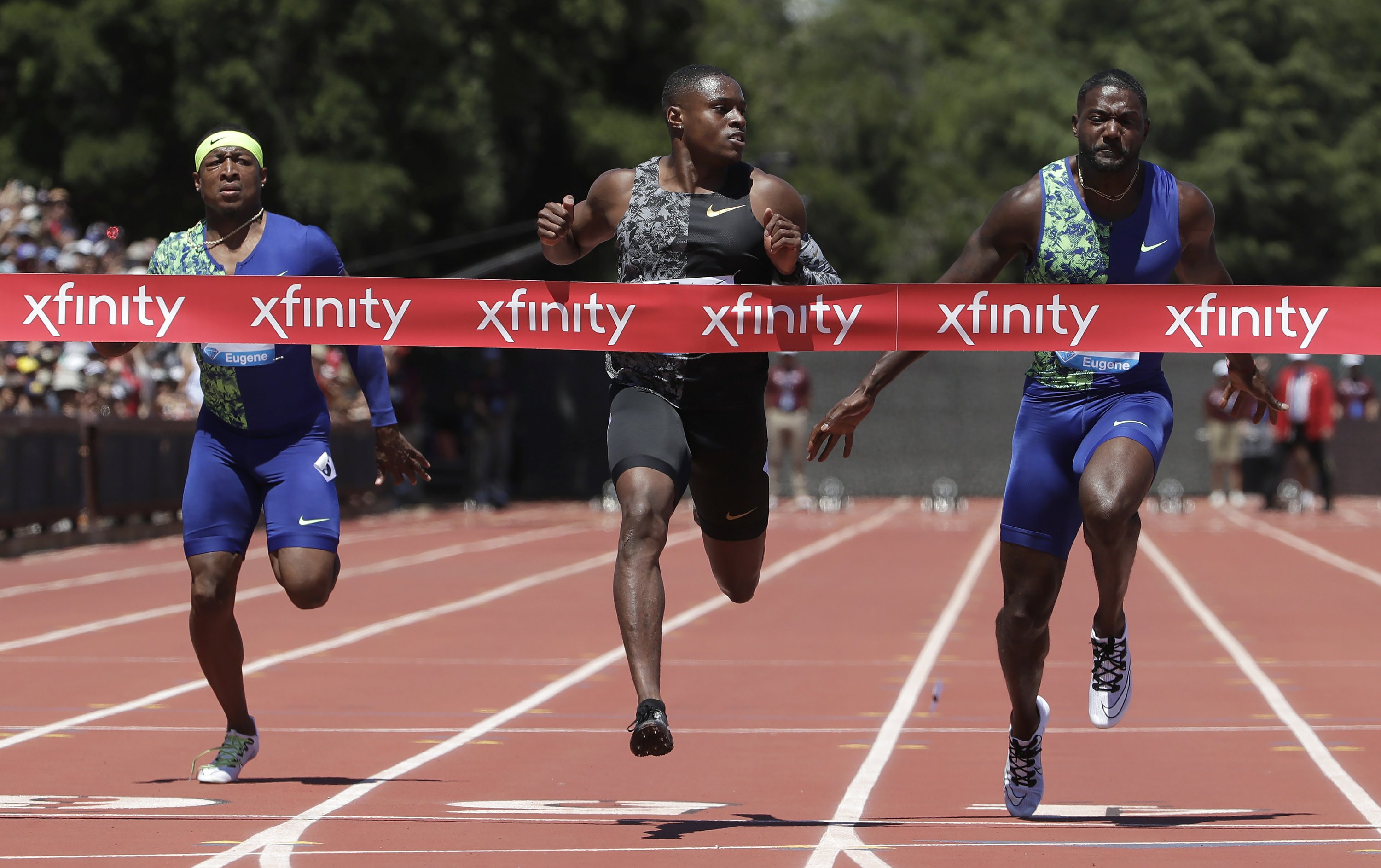 American sprinters relishing open races in life after Bolt | AP News