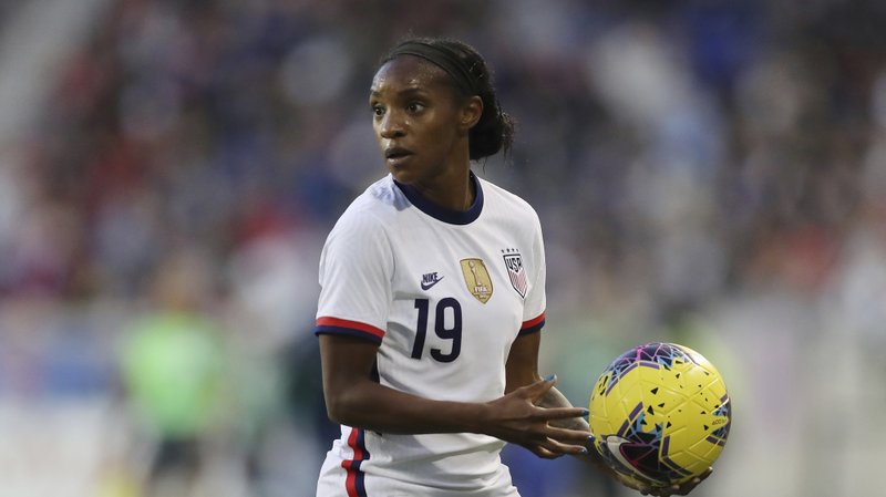 Maturity and security have led to a more vocal Crystal Dunn