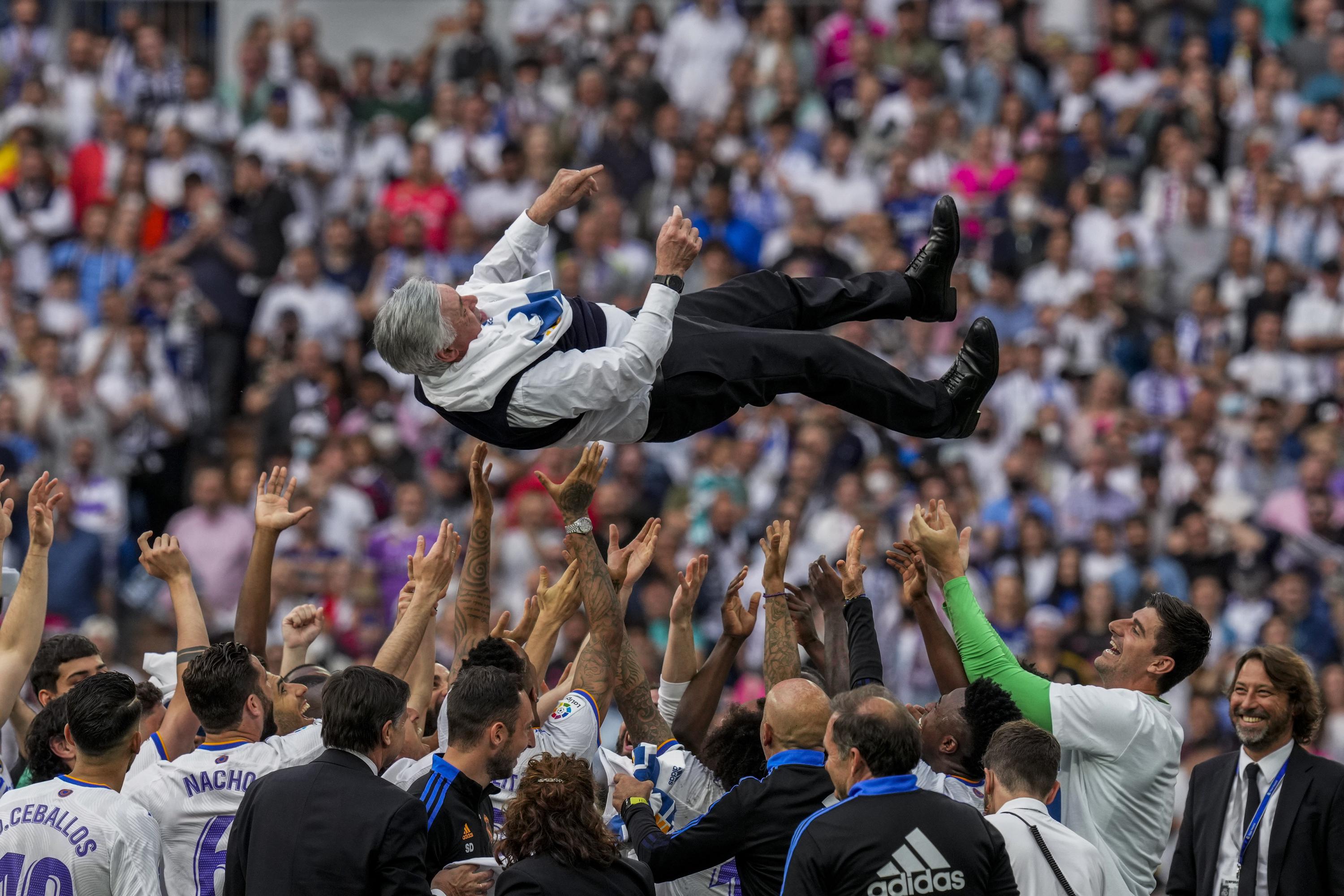 Le premier entraîneur d’Ancelotti à remporter le titre dans les 5 meilleures ligues d’Europe