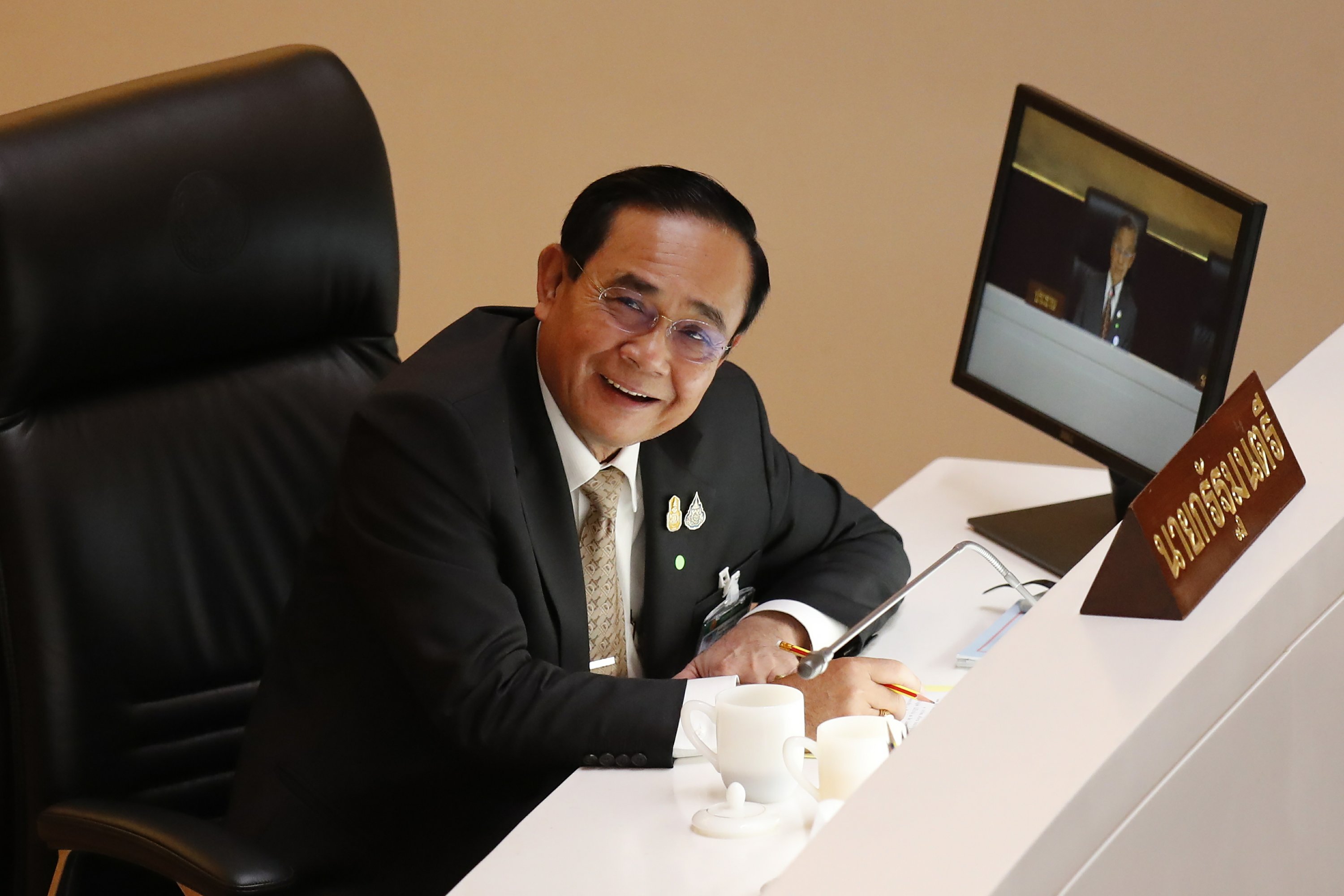 The Thai Prime Minister survives a vote of no confidence