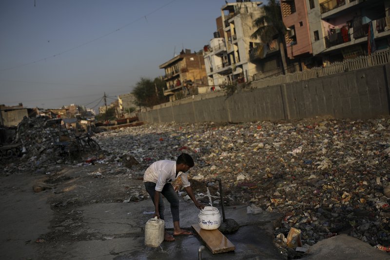 Lack of clean water for India’s poor spawns virus concerns