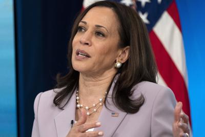 La vicepresidenta Kamala Harris habla el miércoles 23 de junio de 2021 en la Casa Blanca, en Washington. (AP Foto/Jacquelyn Martin)