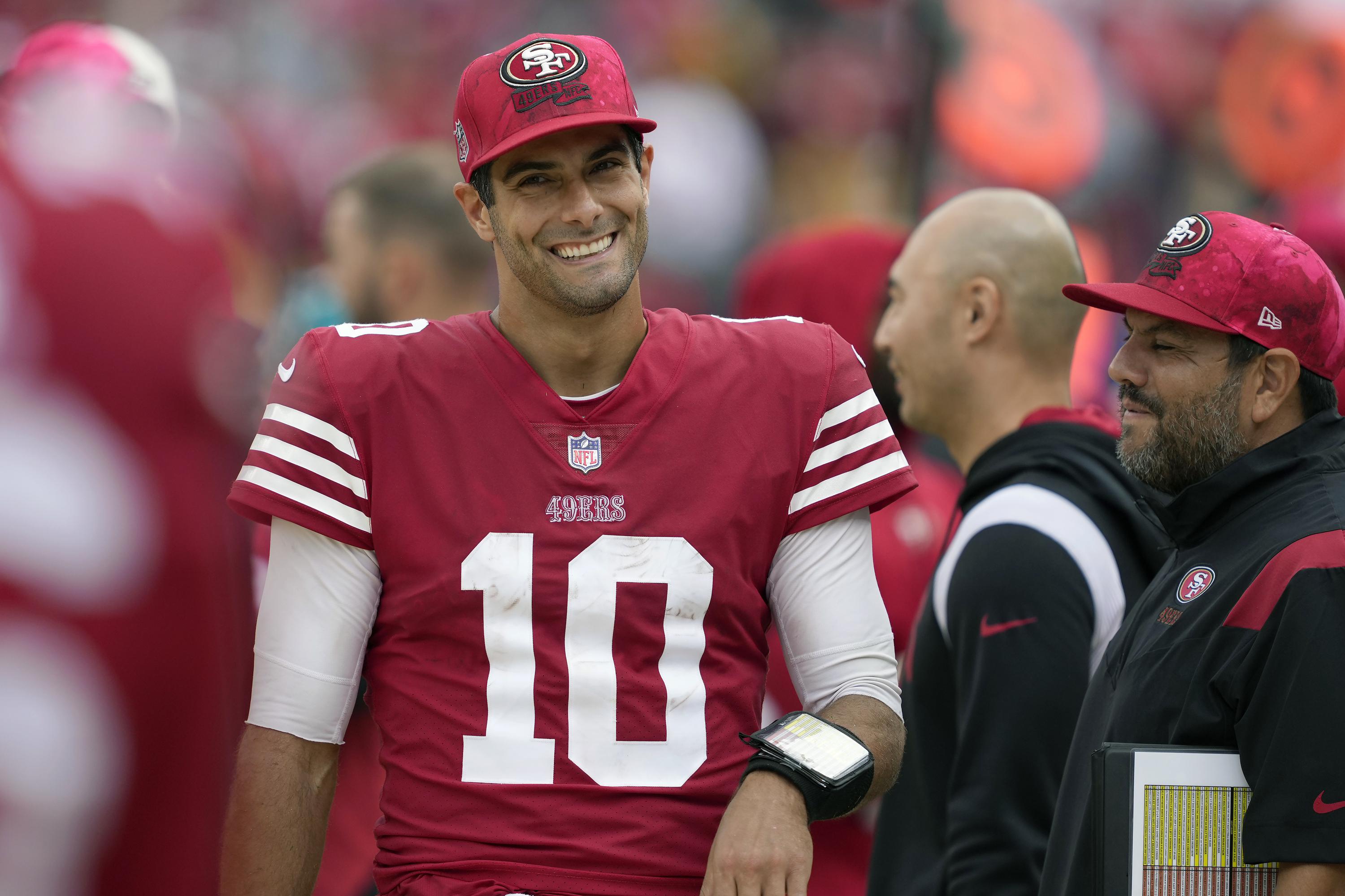 Garoppolo's return feels just like 'Niners football' | AP News