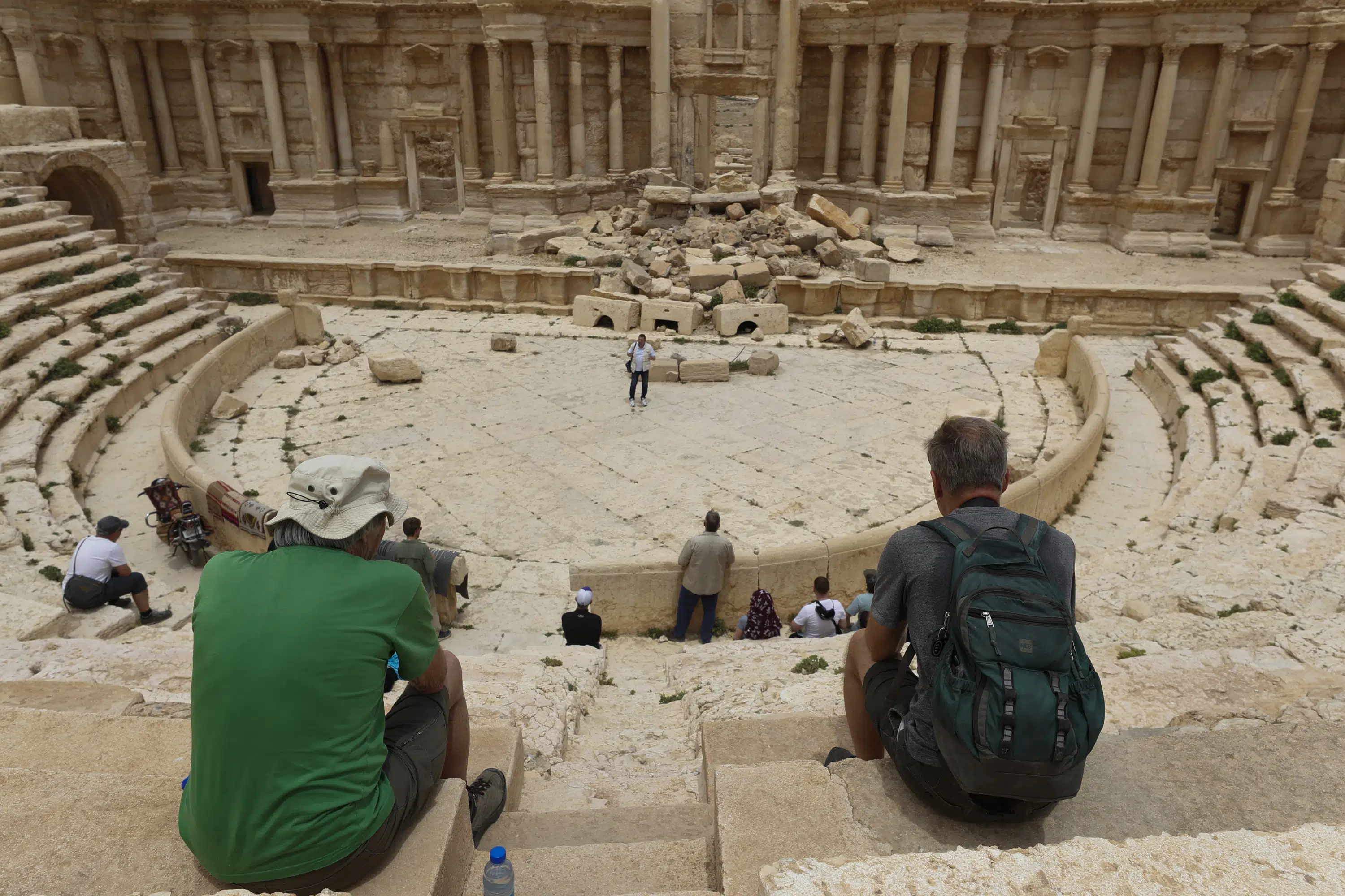 Restoration lags for Syria’s famed Roman ruins at Palmyra and other war-battered historic sites Restoration lags for Syria’s famed Roman ruins at Palmyra and other war-battered historic sites