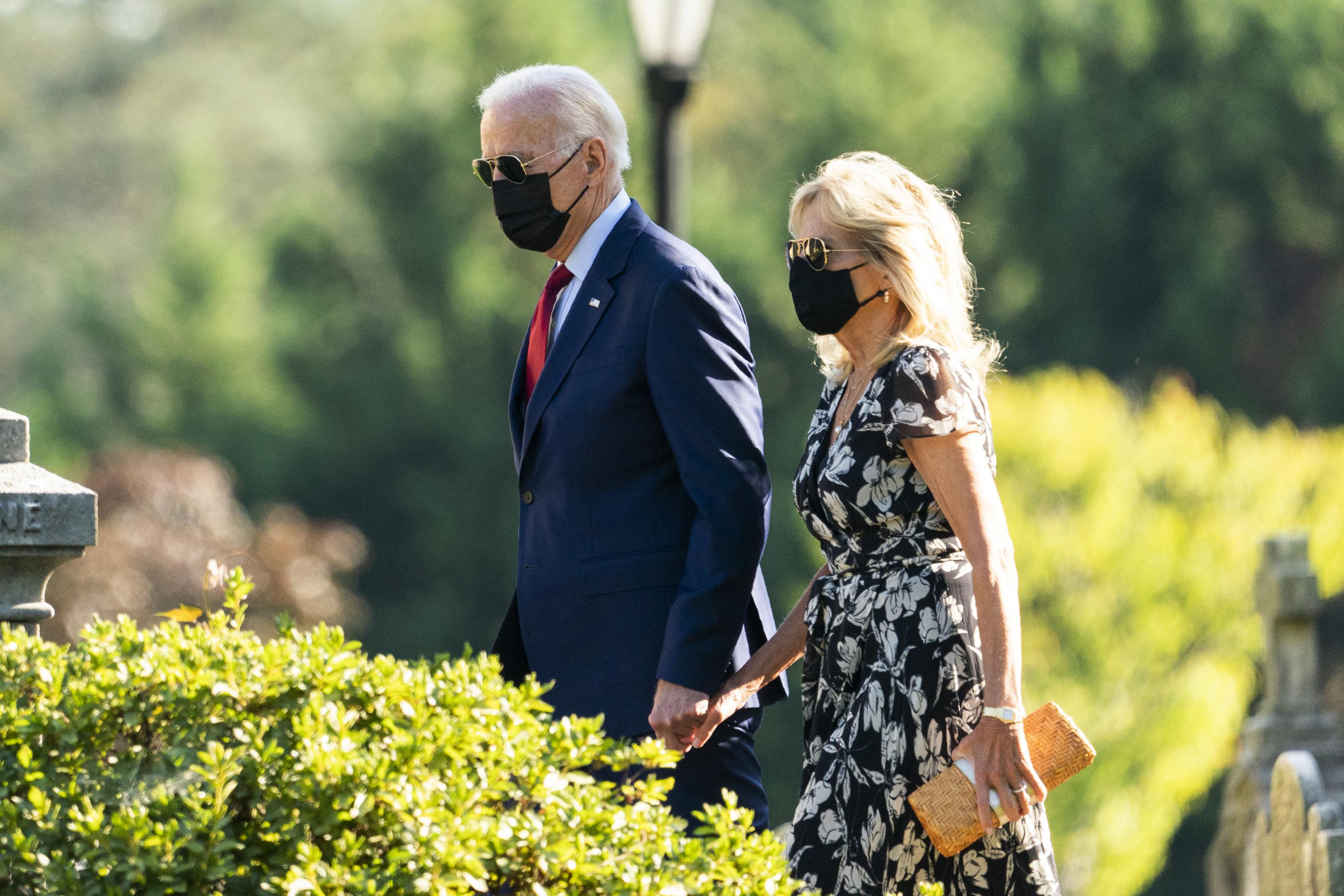 After a relentless summer, Biden seeks to get on the right track