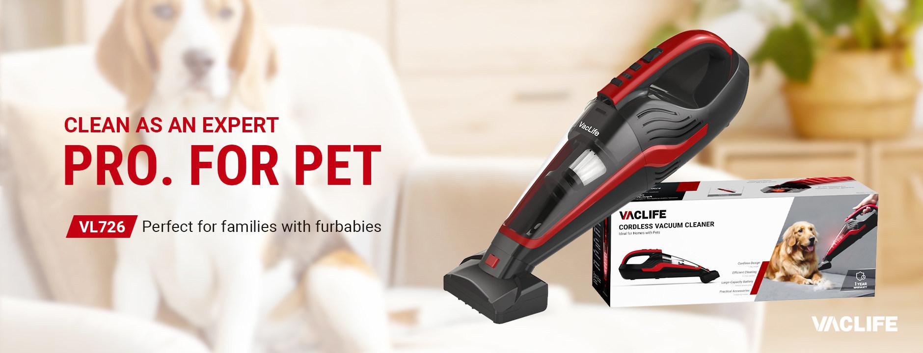 Release VL726 Pet Pro Handheld Vacuum 