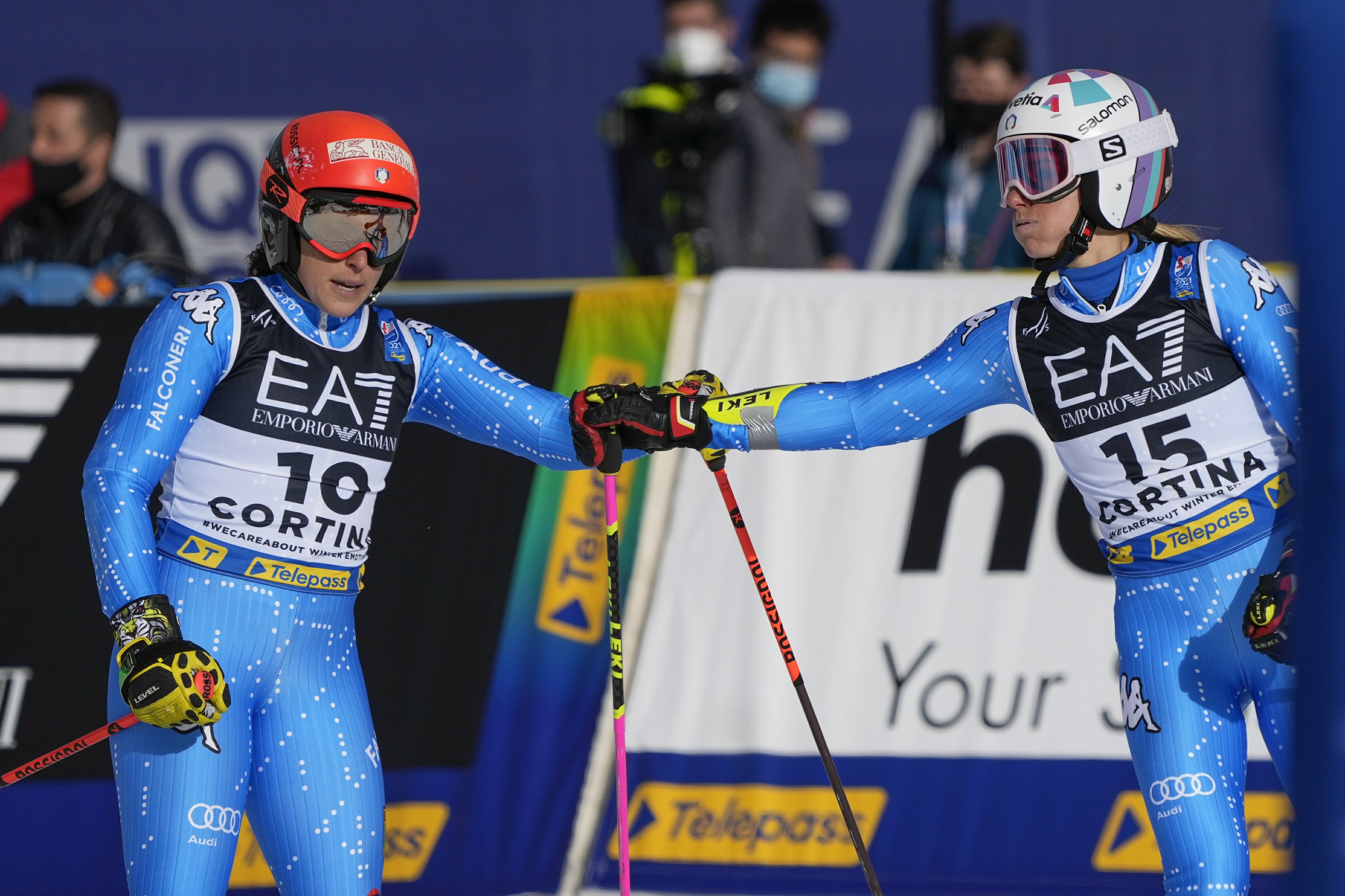 Threeinone Italy's elite ski team is a rarity