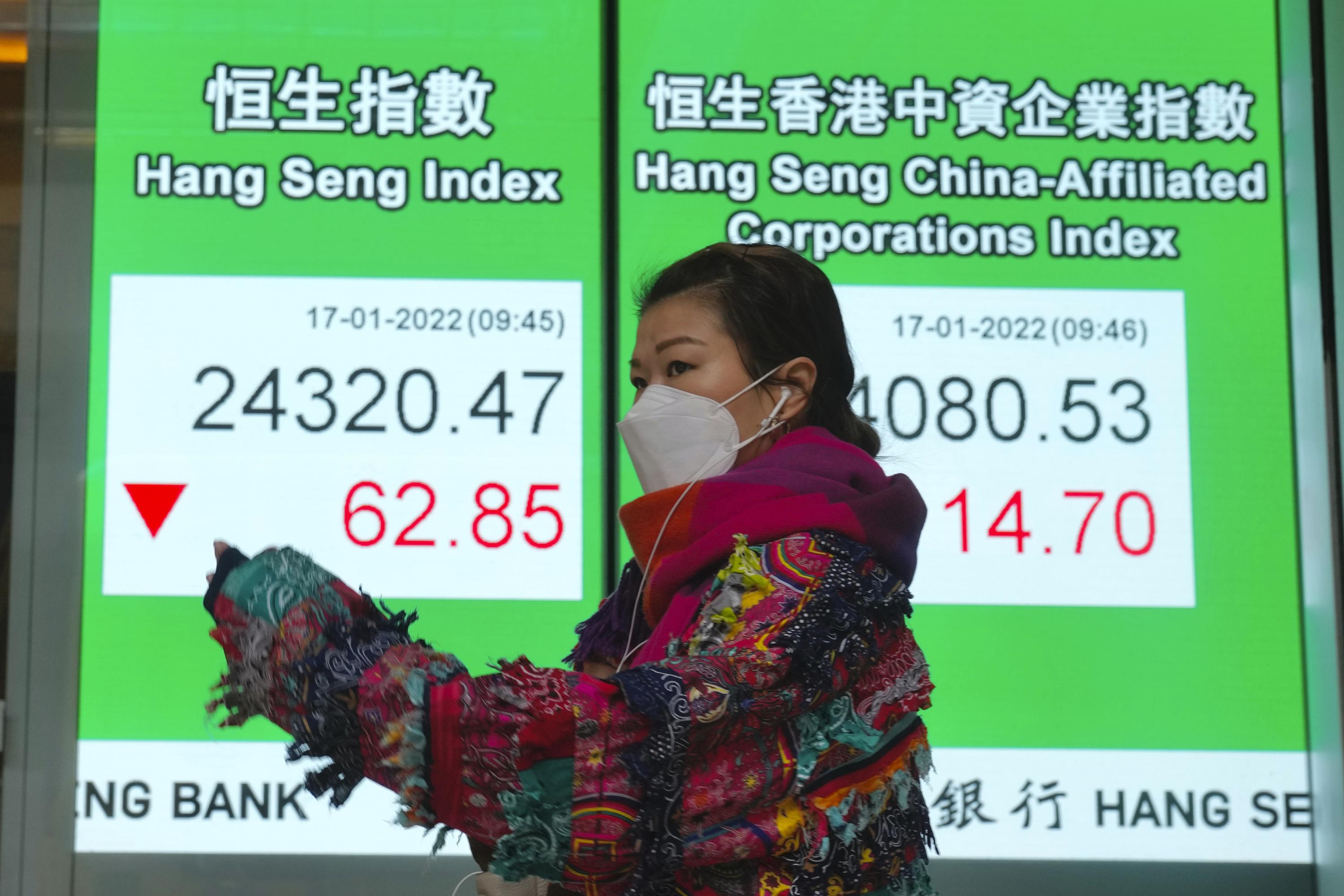 Asian shares mixed after China reports slowing growth AP News