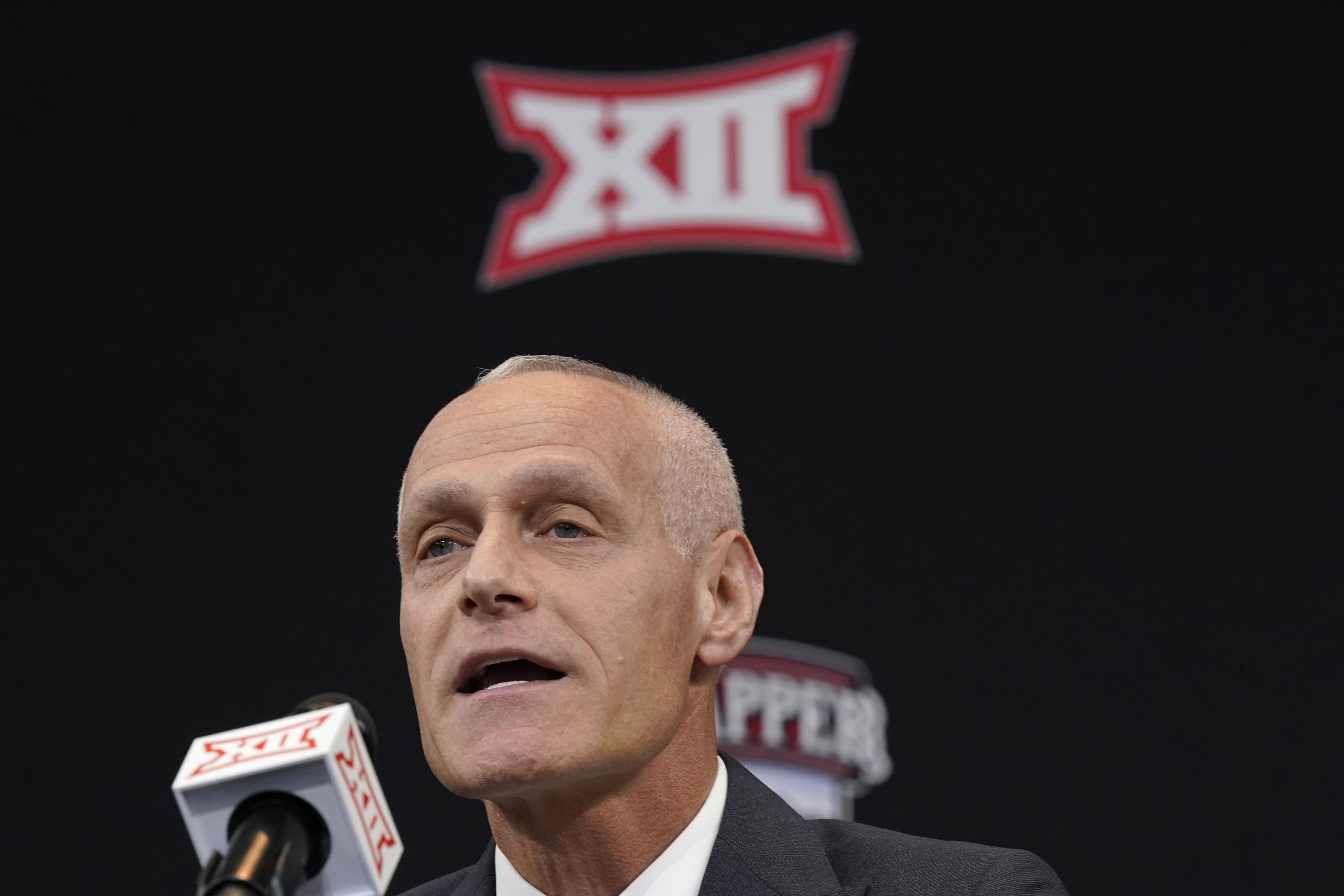 Big 12 Commissioner 'Meaningful' discussions with ESPN, Fox AP News