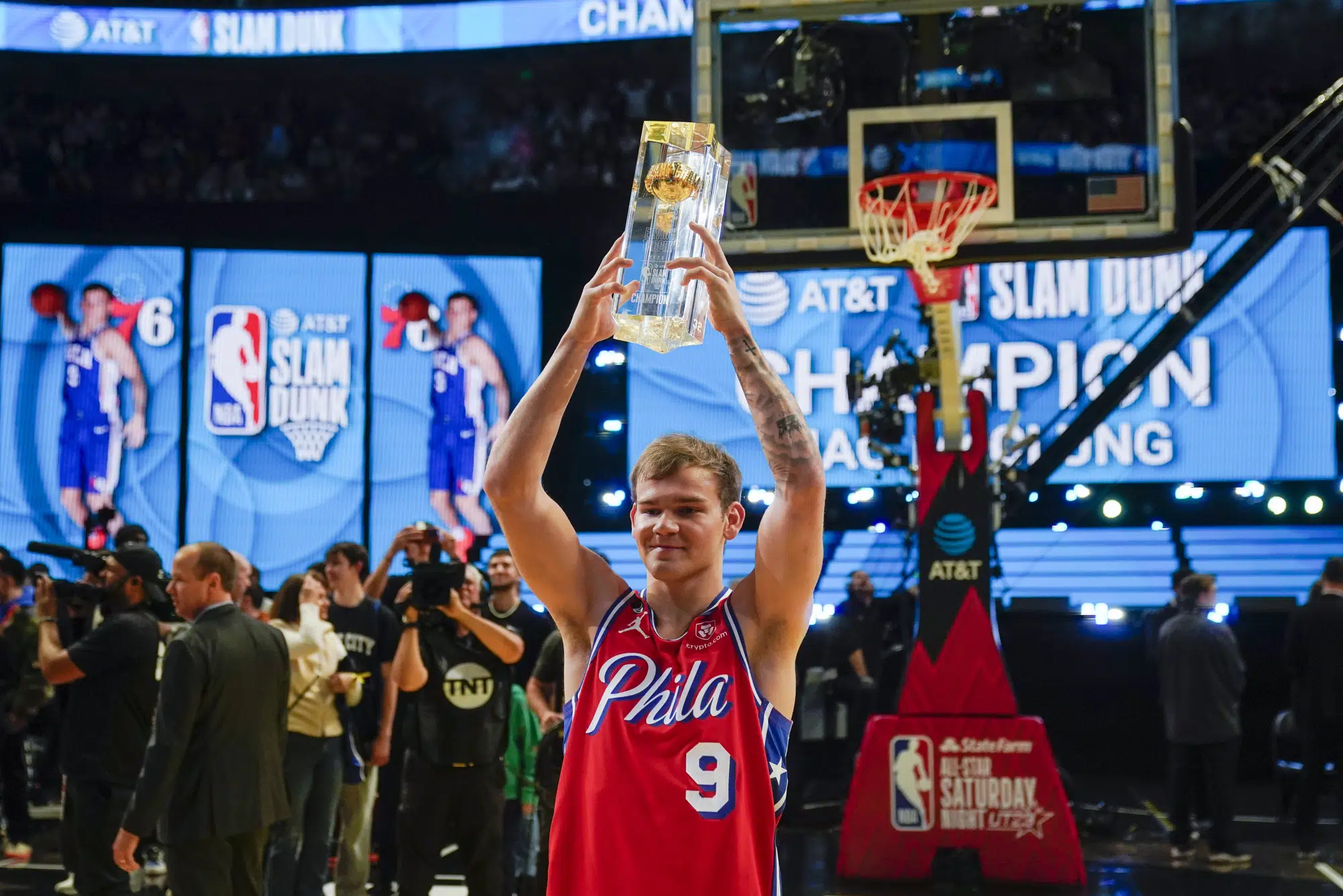 Mac McClung, the NBA dunk champ, wasn't an unknown | AP