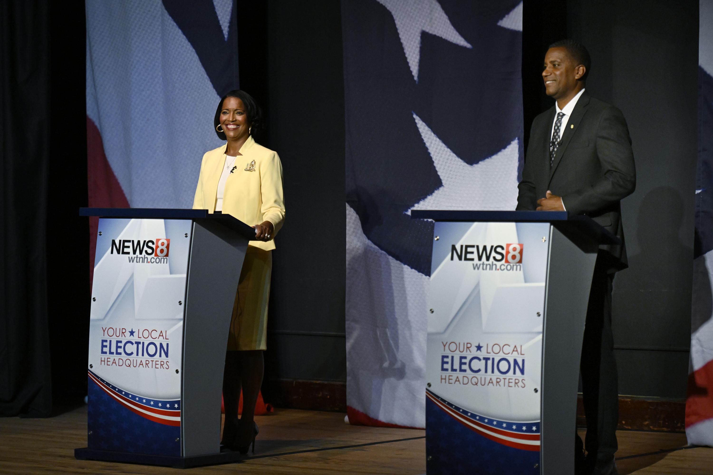 Connecticut candidates debate crime after police ambush