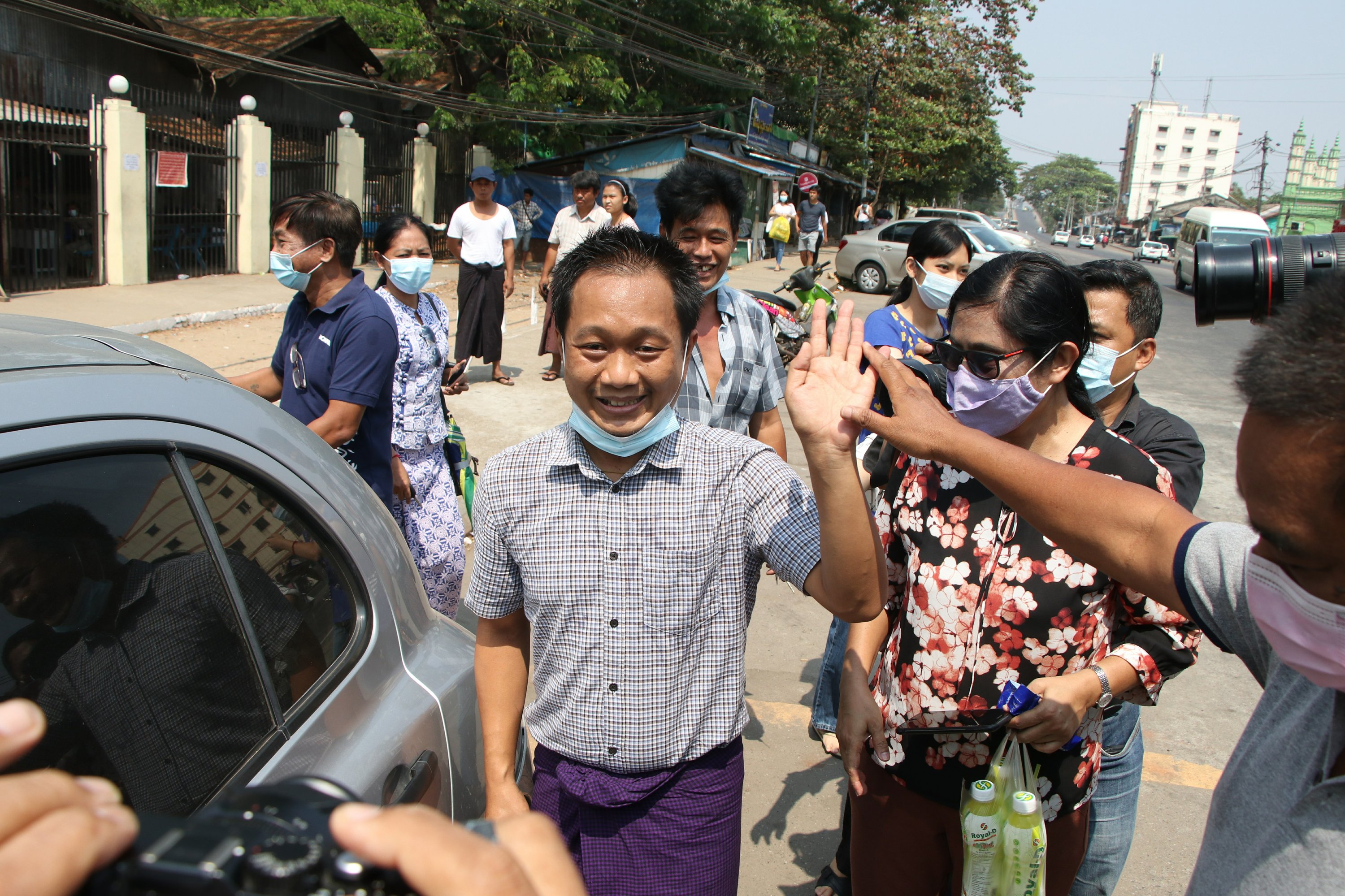 AP journalist Thein Zaw was released from prison in Myanmar