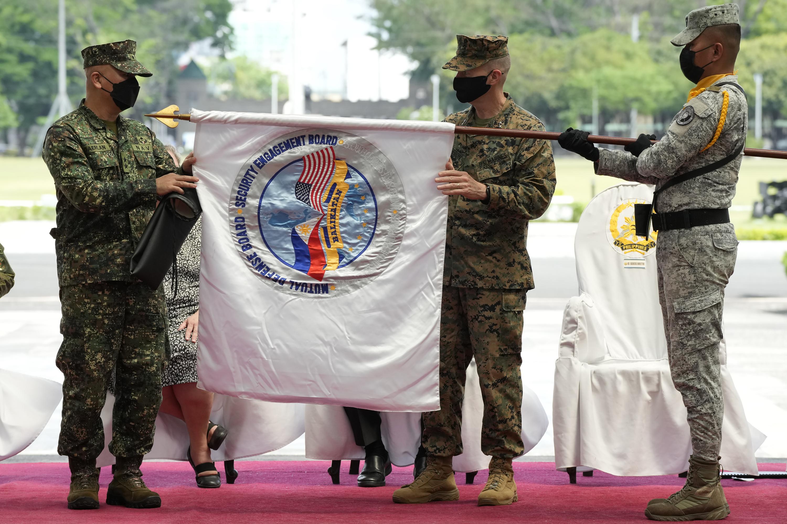 US Filipino Forces Start War Drills In Region Facing Taiwan AP News