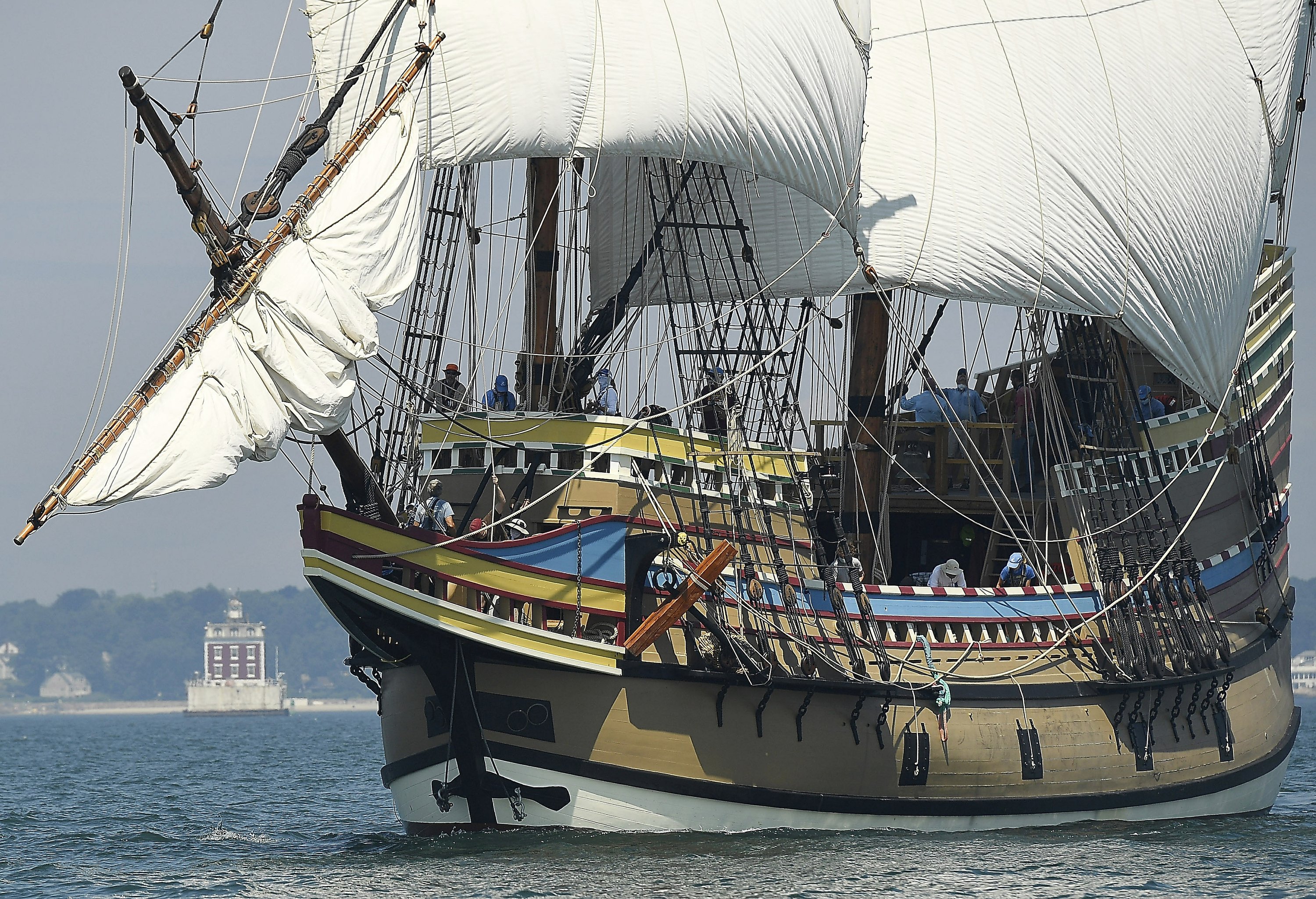 Restored Mayflower replica set to return to Plymouth | AP News