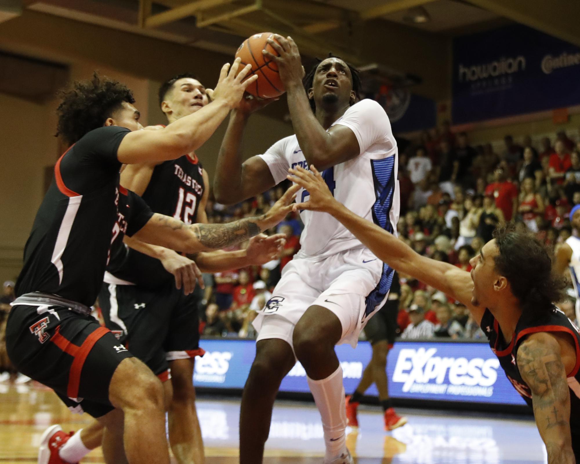 No. 10 Creighton tops No. 21 Texas Tech 76-65 in Maui | AP News