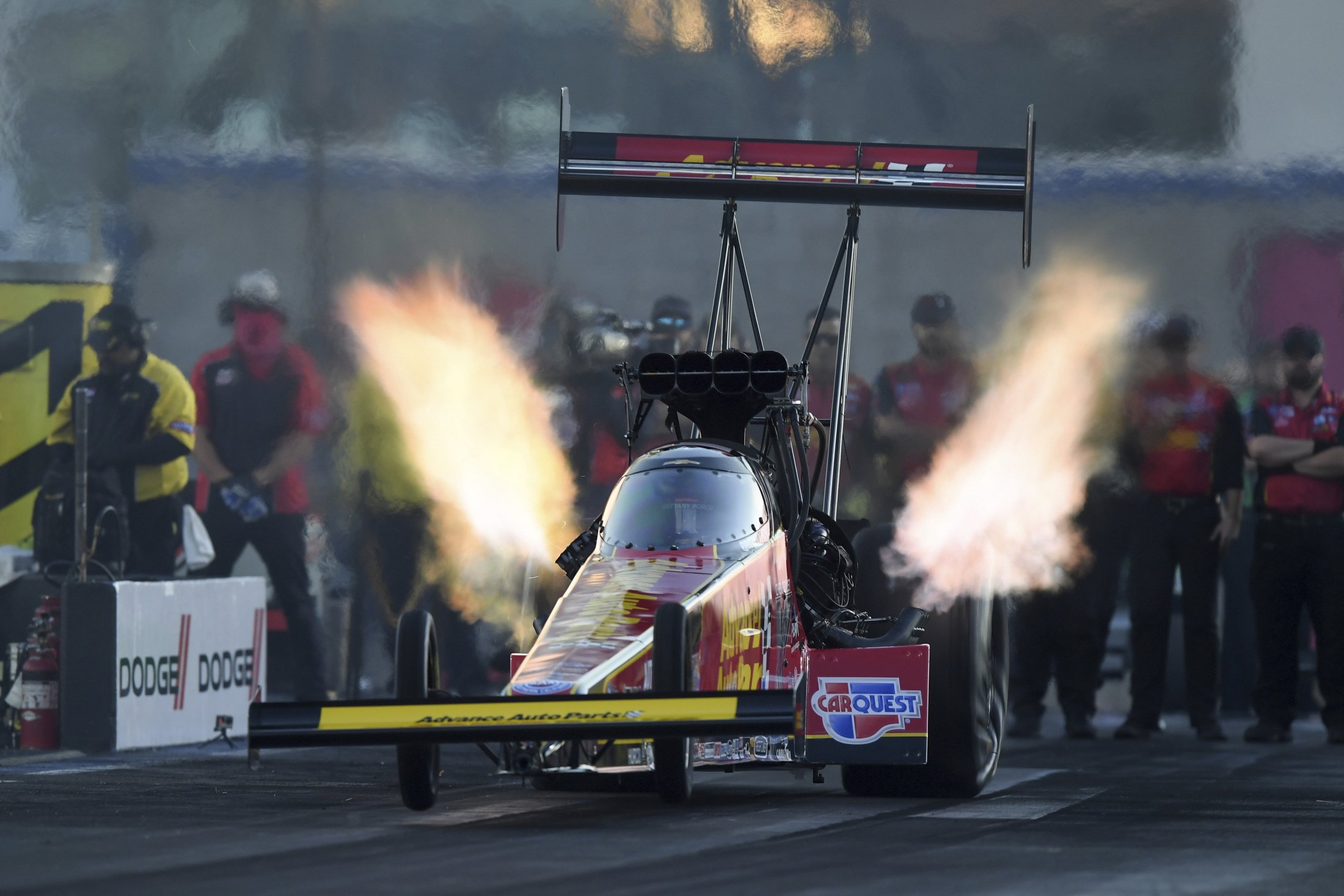 Brittany Force races to Top Fuel victory at Las Vegas AP News