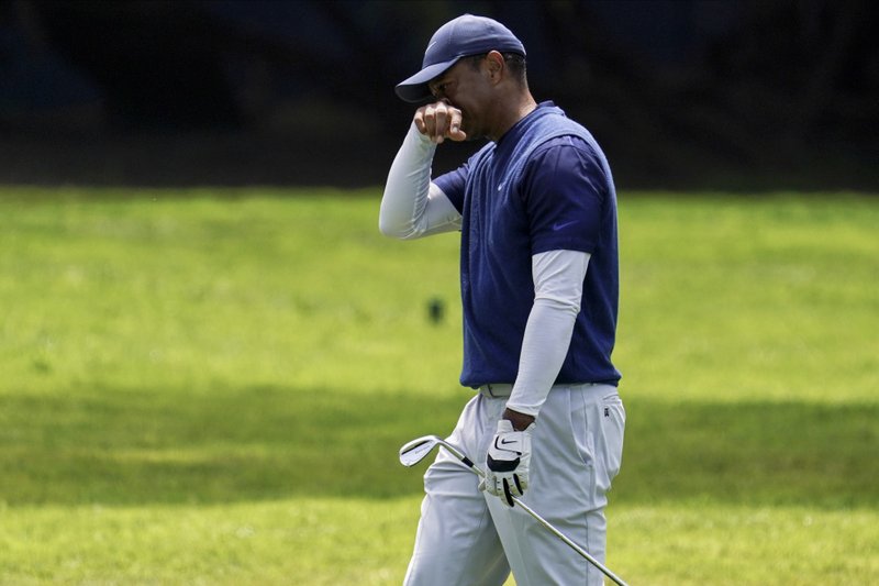 Woods Faces Another Sunday At A Major With Little Hope