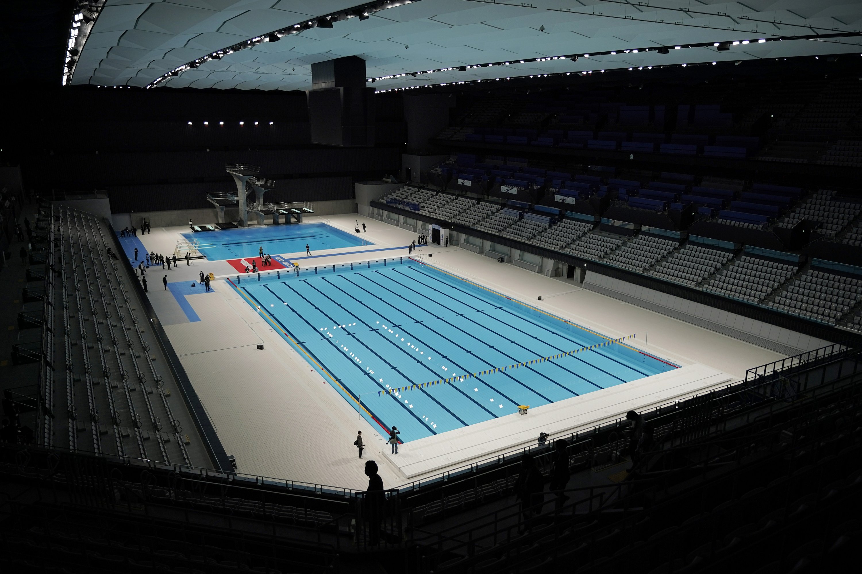 Grand Reopening Of The Olympic Swimmingpool