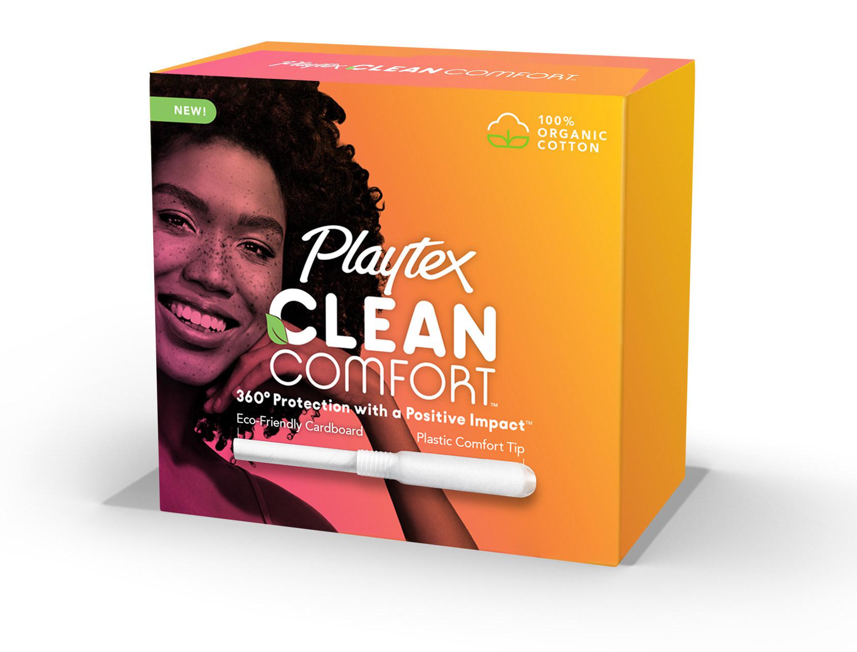 Playtex Debuts IndustryLeading Tampon with Plastic Tip and Cardboard