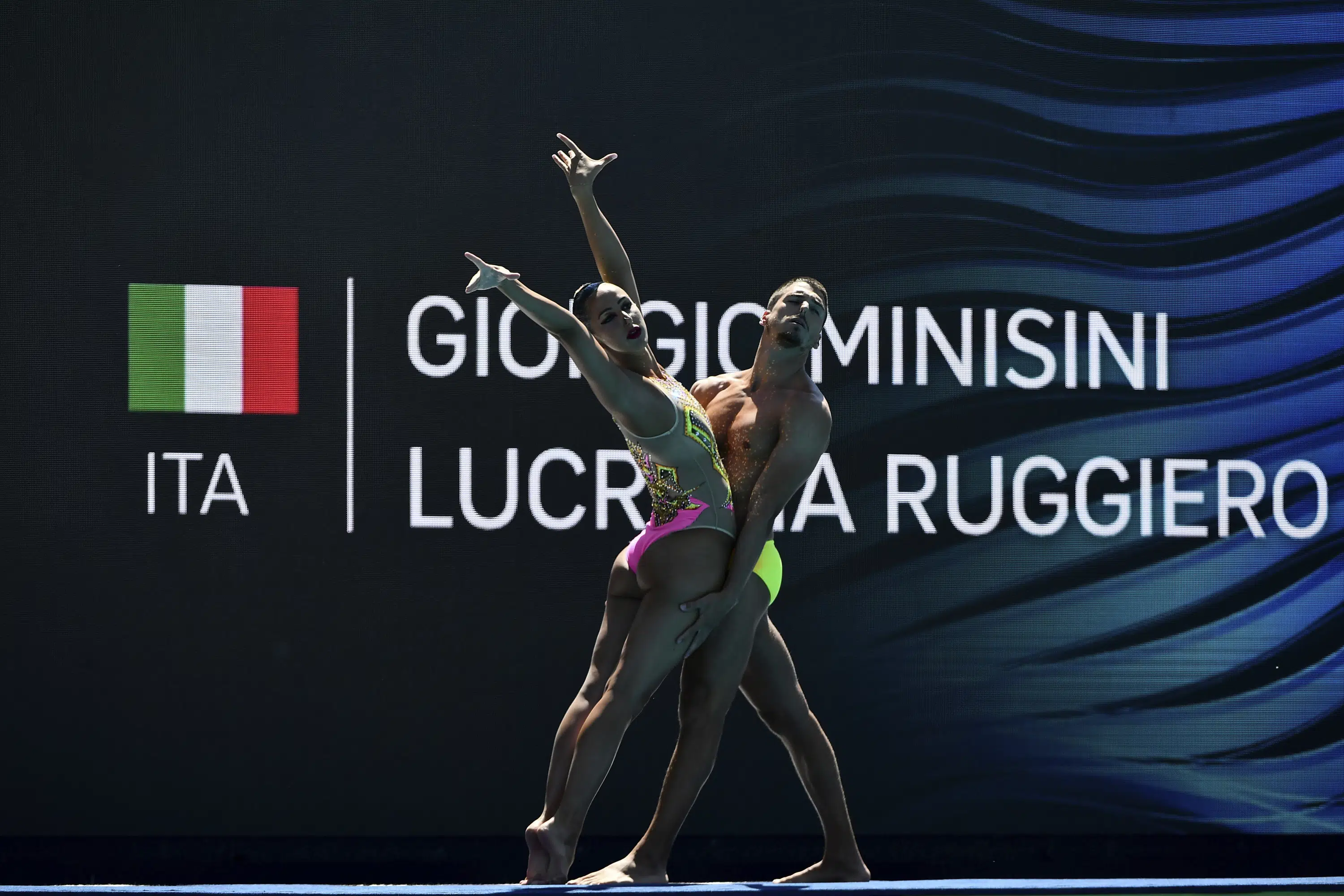 Männer können bei den Olympischen Spielen in Paris im Kunstschwimmen antreten Männer können bei den Olympischen Spielen in Paris im Kunstschwimmen antreten