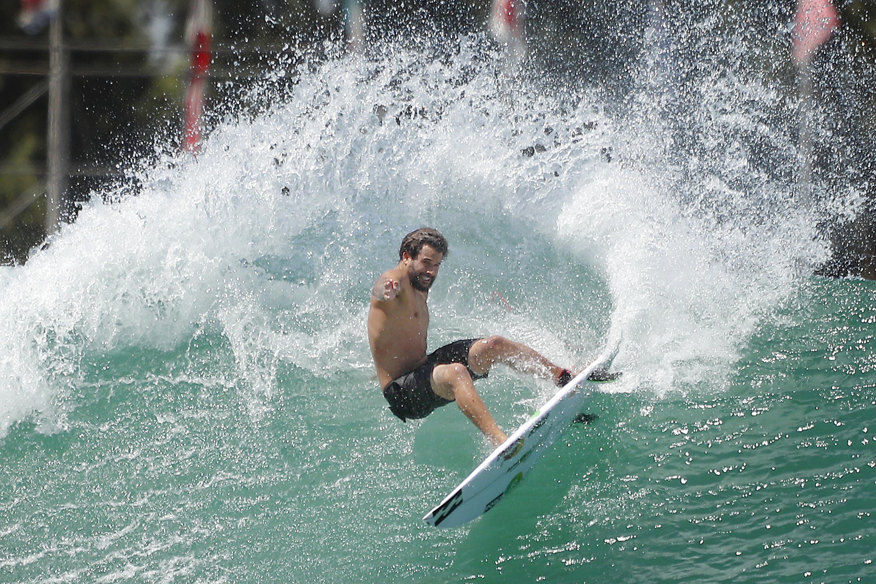 Olympic surfing Can the exclusive sport accessible? AP News