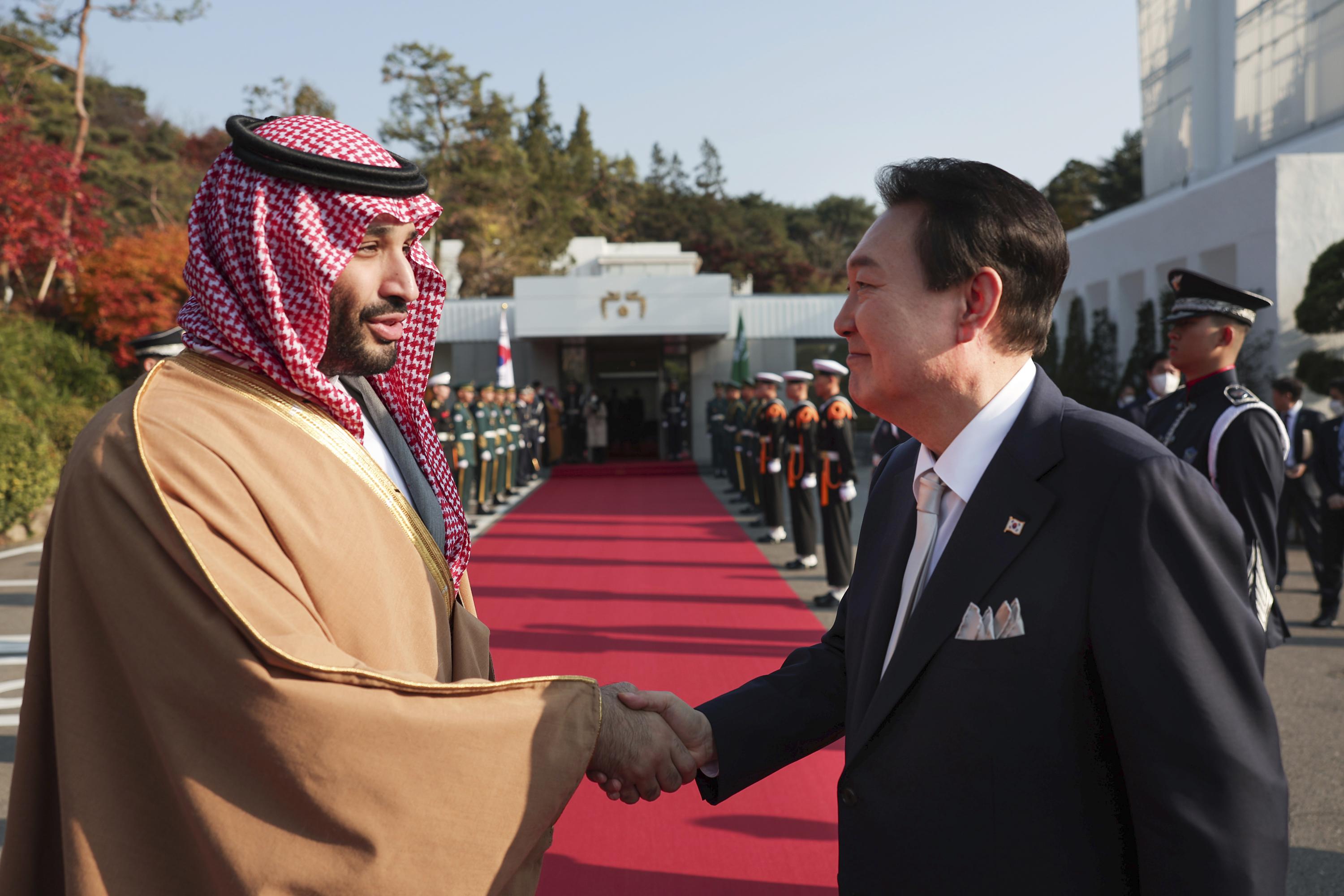 Soudhi Xxxxhot Video - S. Korea's leader discusses megaprojects with Saudi prince | AP News