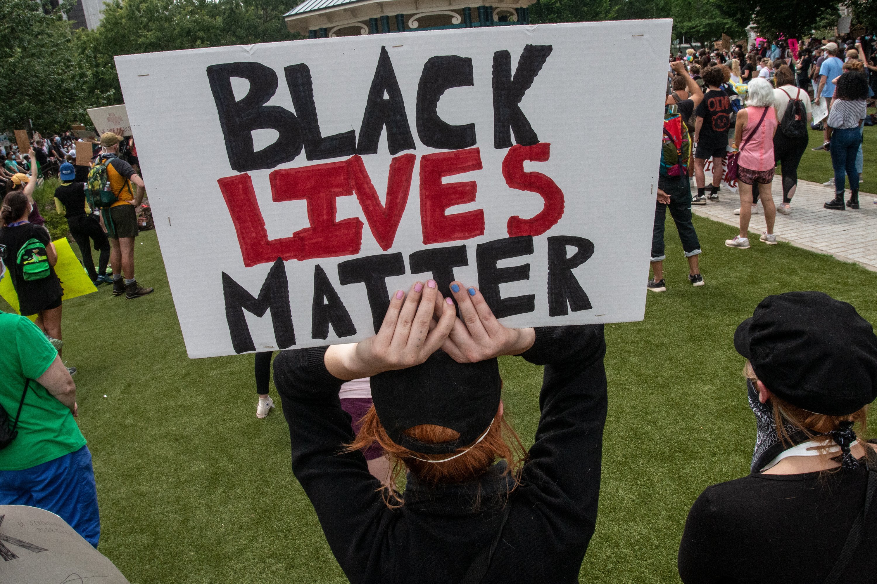 'Enough is enough' Atlanta suburb protest brings large crowd AP News