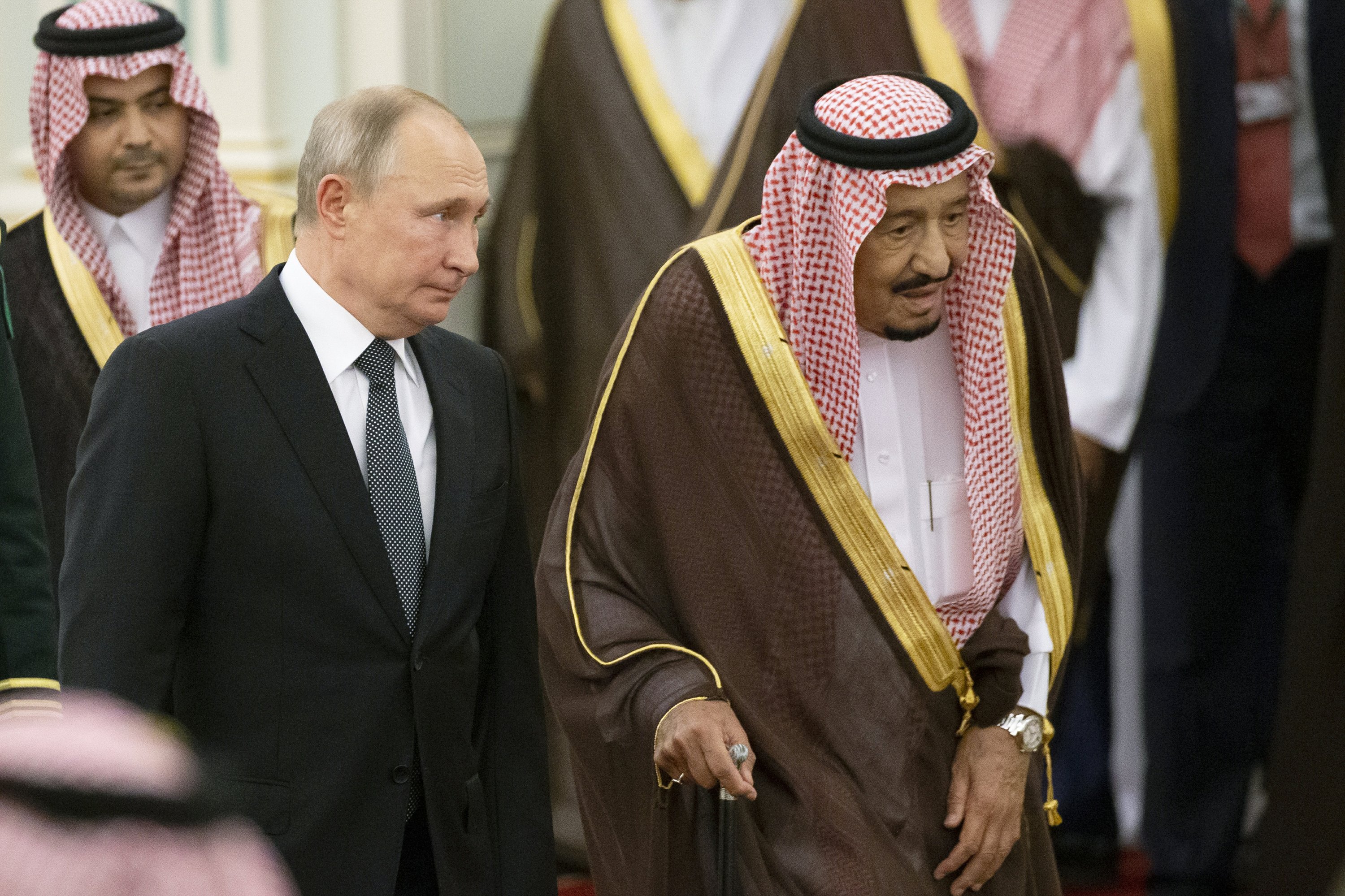 Russia S Putin Visits Saudi Arabia On Mideast Trip