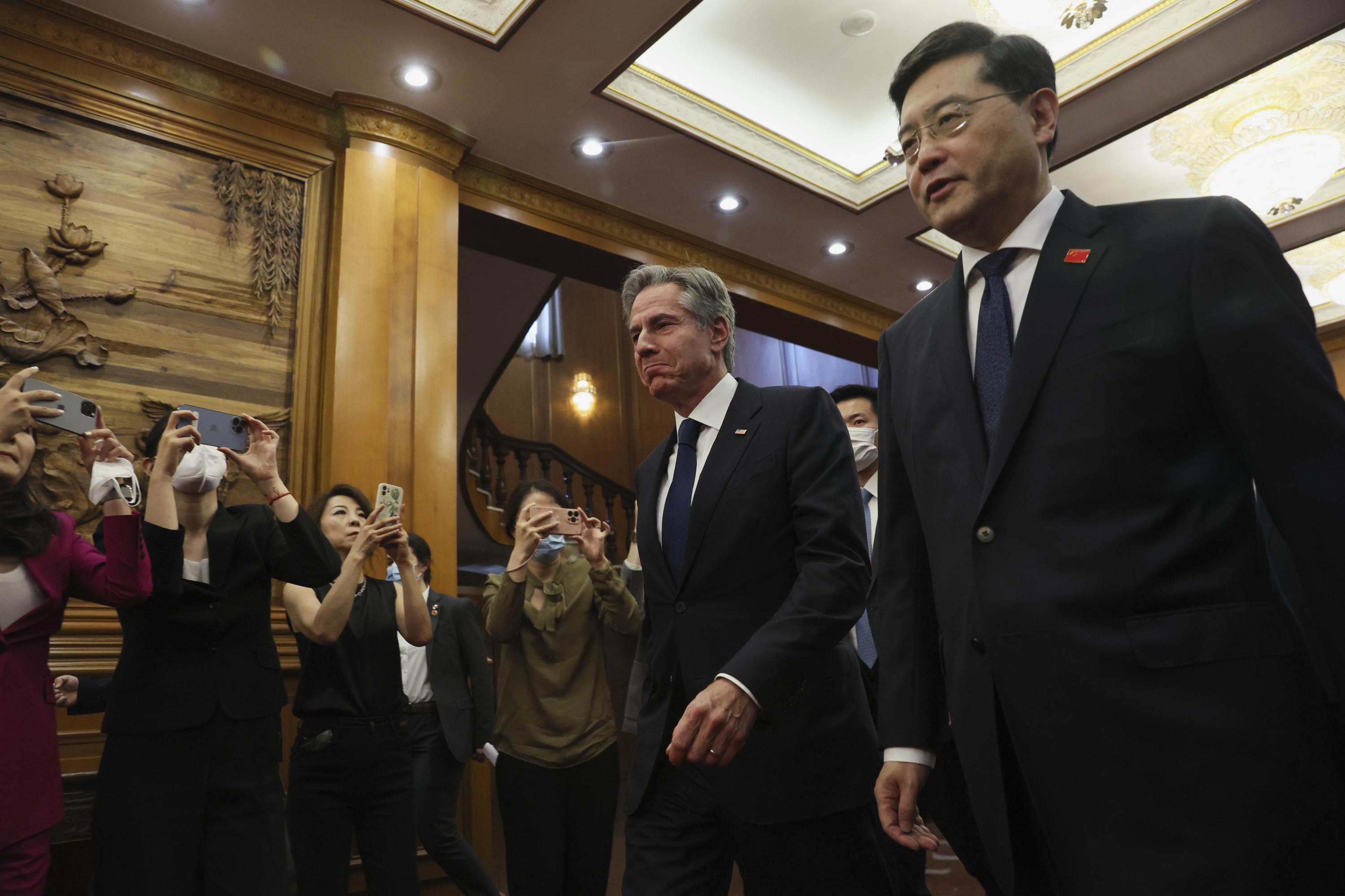 The US and China remain at odds on many issues as Blinken finished the first day of his meetings in Beijing