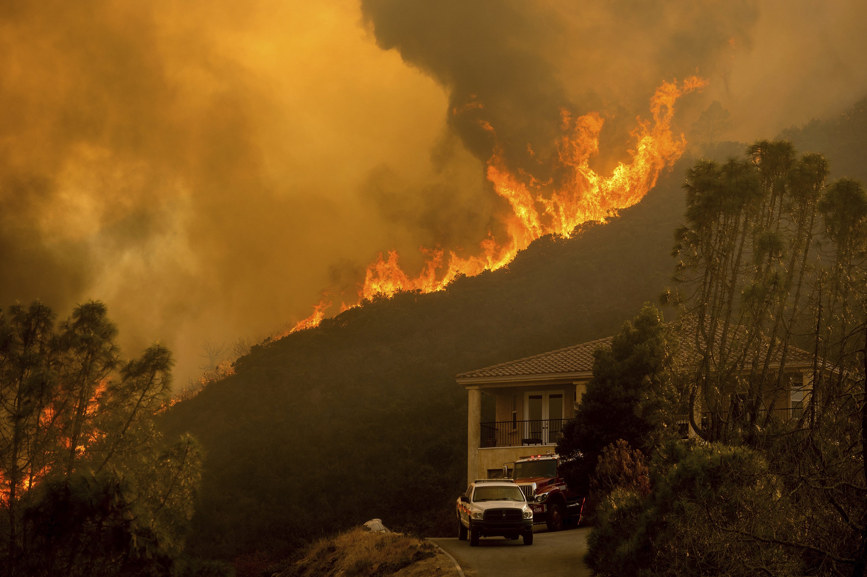 Science Says: Climate change, people stoke California fires - The Associated Press