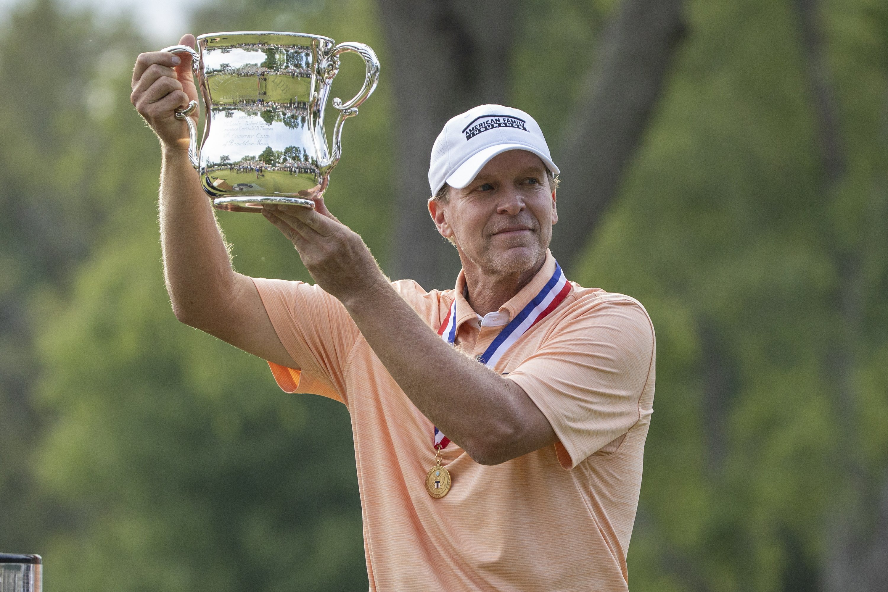 Stricker makes record debut and wins US Senior Open