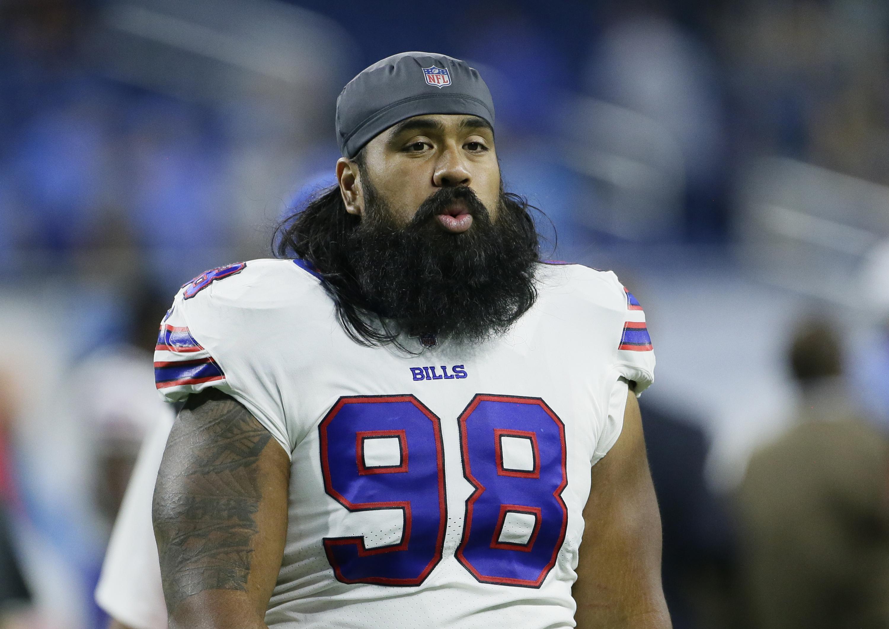 Lotulelei eagerly rejoins Bills after year off from football AP News
