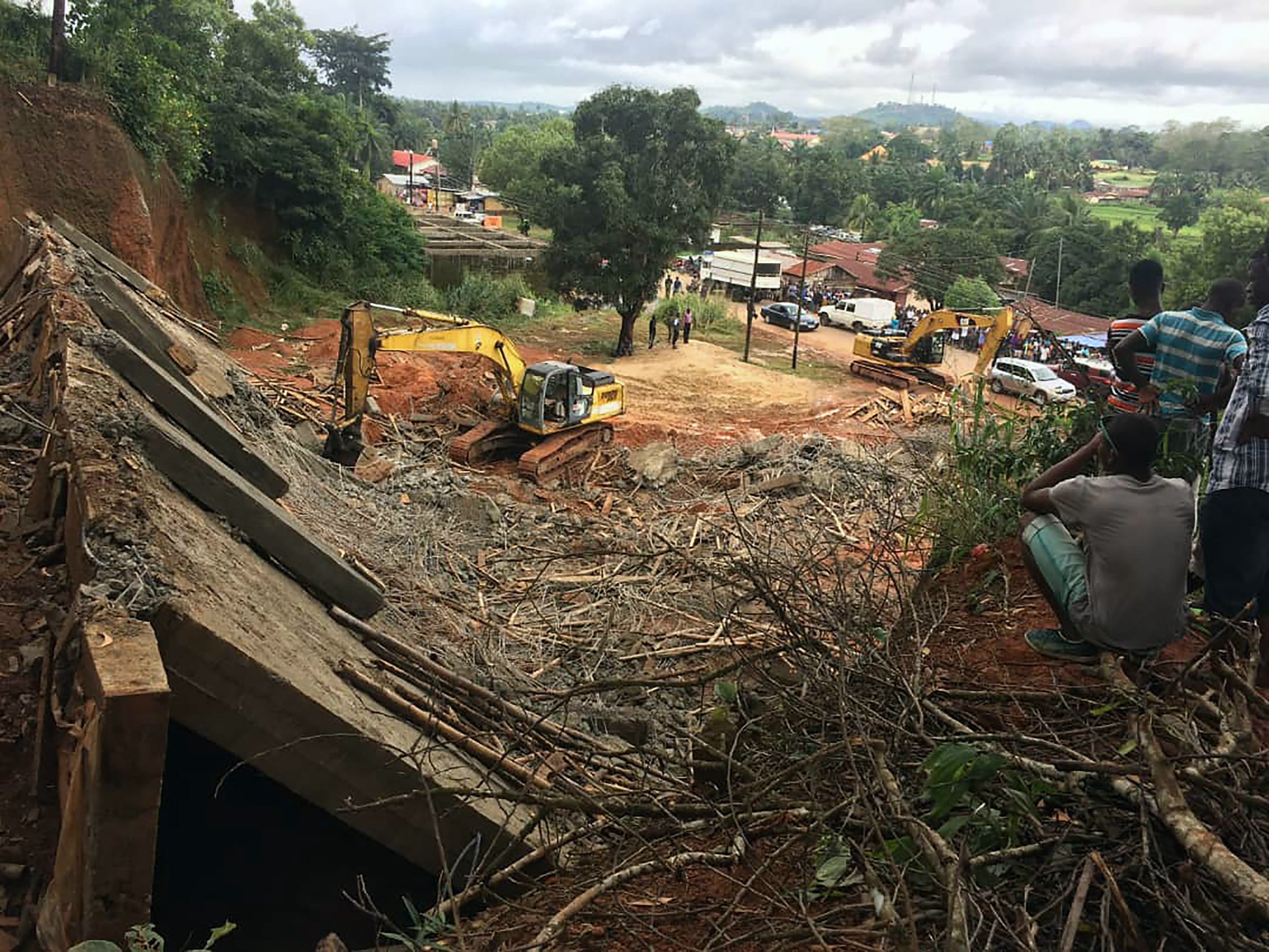 No deaths, 12 rescued after Sierra Leone building collapse AP News