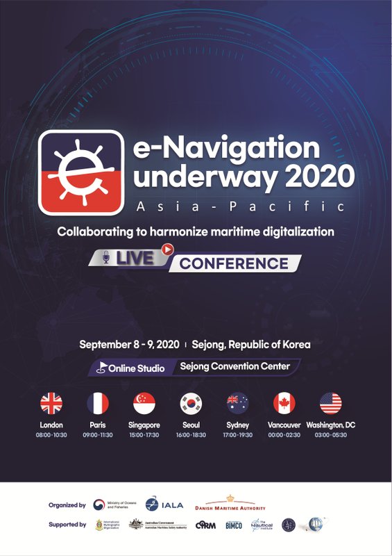 La Republica De Corea Organiza La 4 ª Conferencia De E Navigation Underway De Asia Pacifico Incluida Una Muestra Especial De La Plataforma De Conectividad Maritima